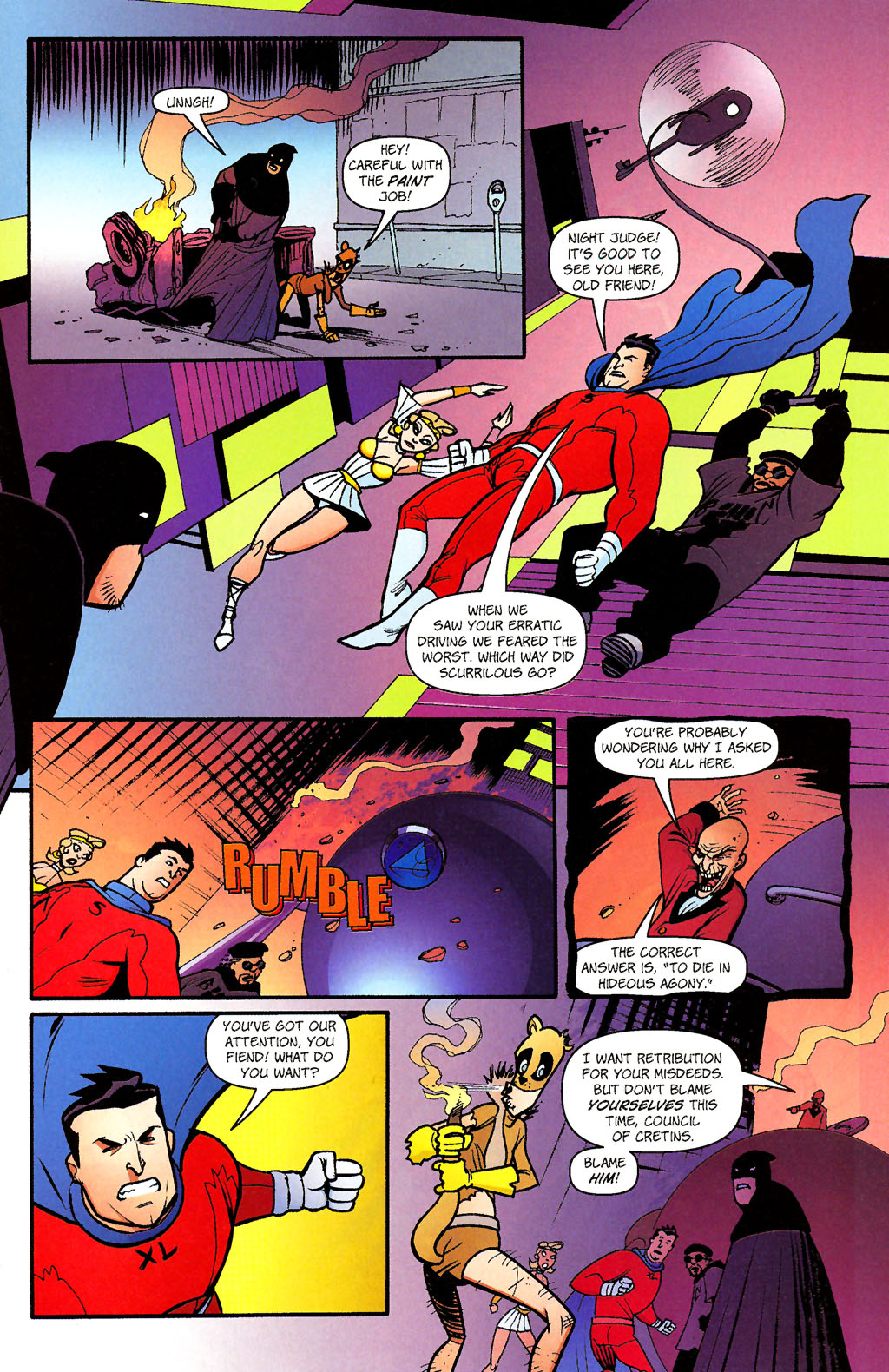 Read online Paul Jenkins' Sidekick comic -  Issue #4 - 21