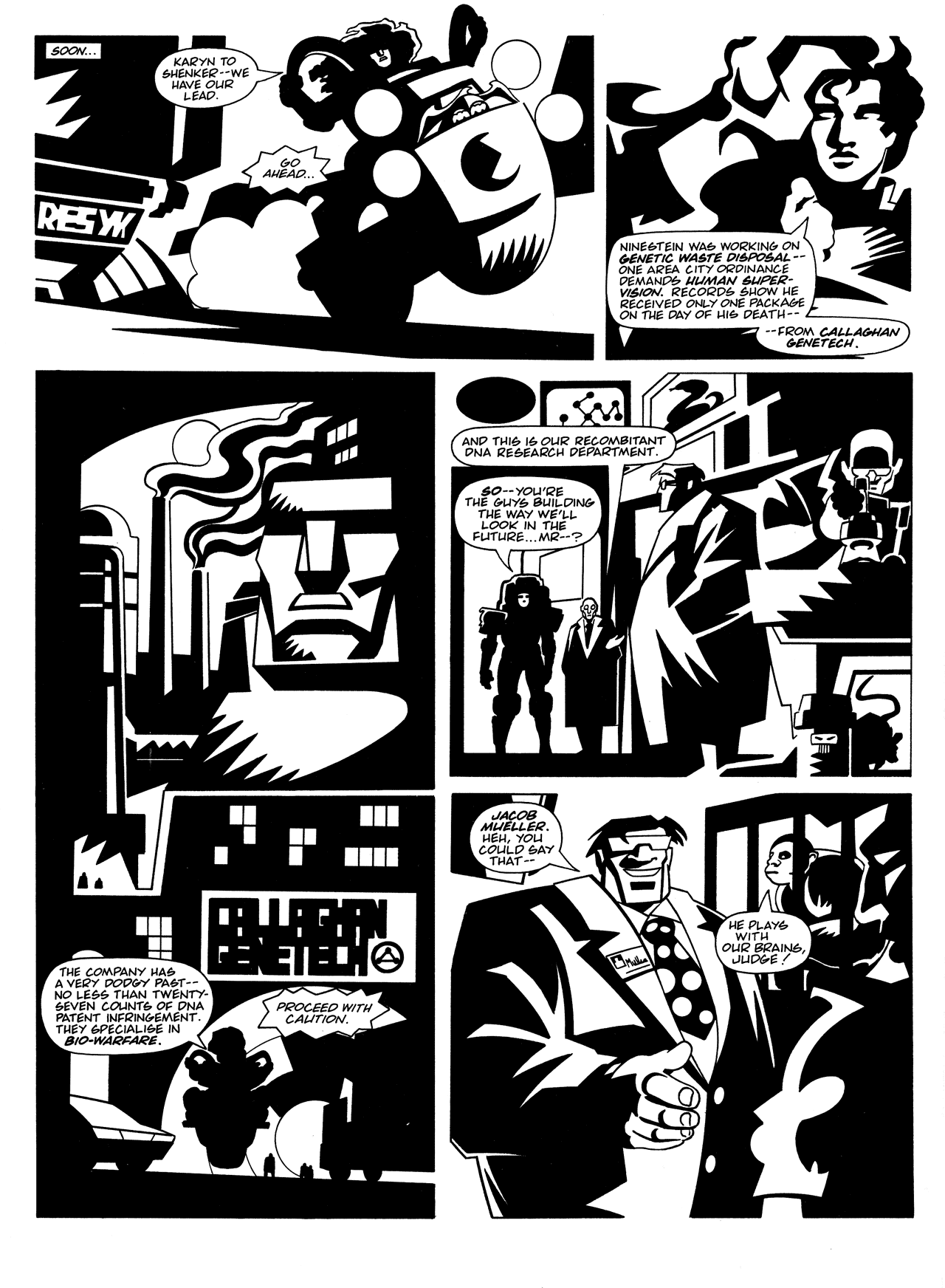 Read online Judge Dredd: The Megazine (vol. 2) comic -  Issue #58 - 18