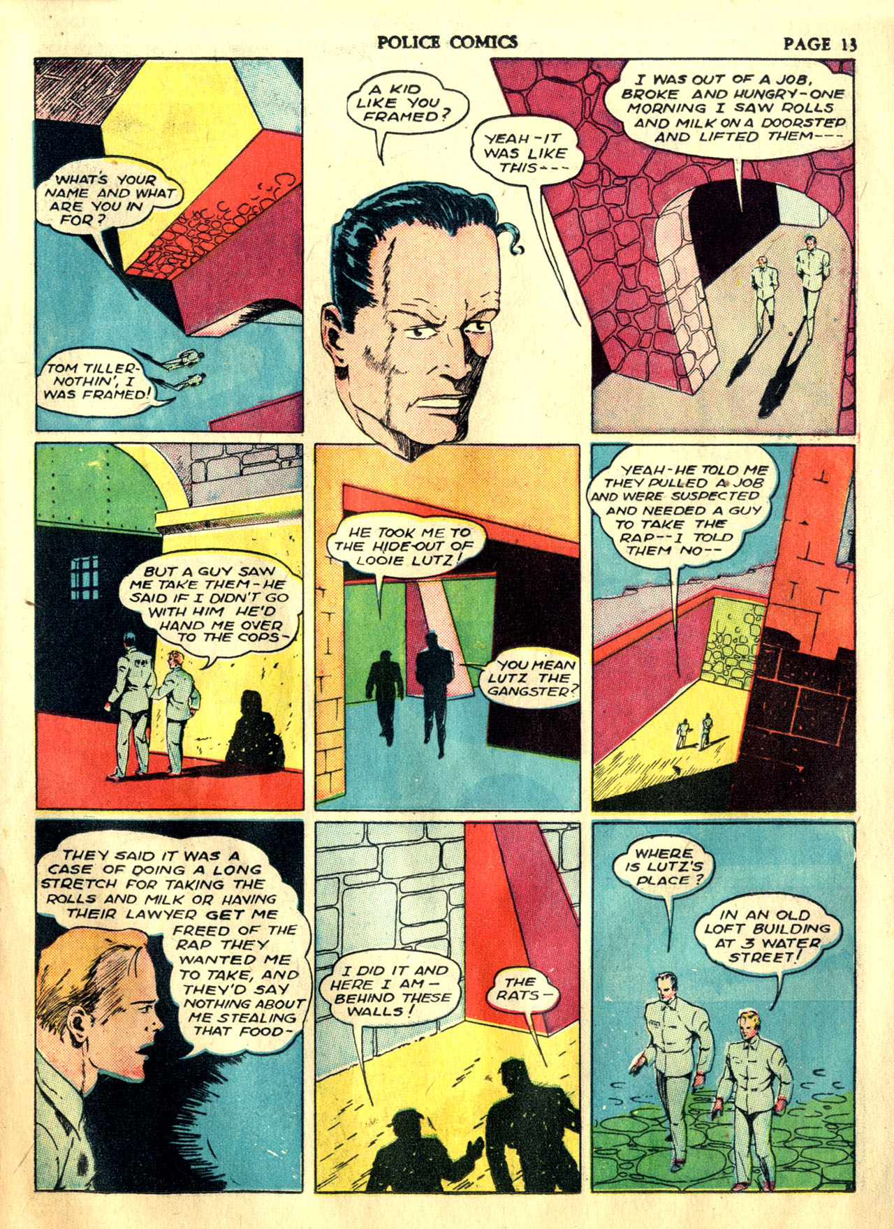 Read online Police Comics comic -  Issue #2 - 16