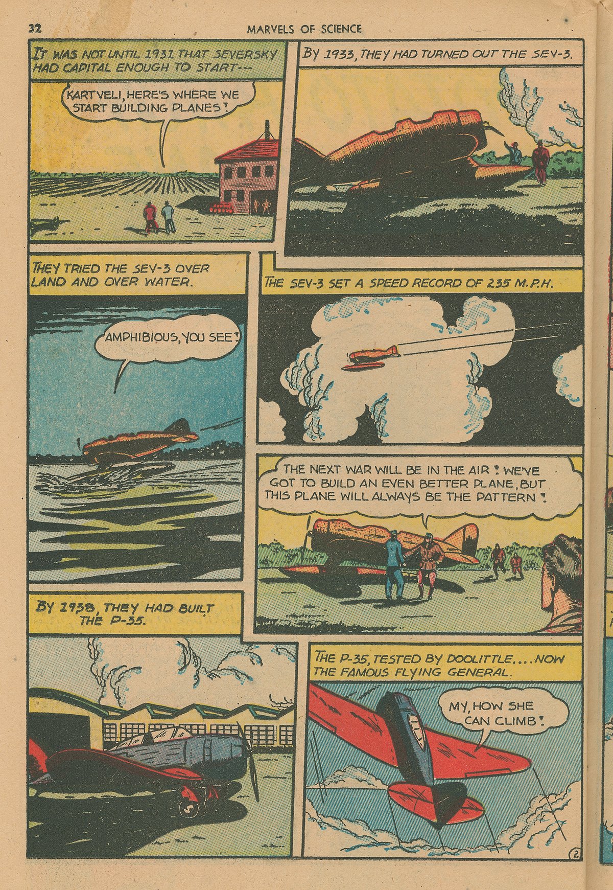 Read online Marvels Of Science comic -  Issue #4 - 34