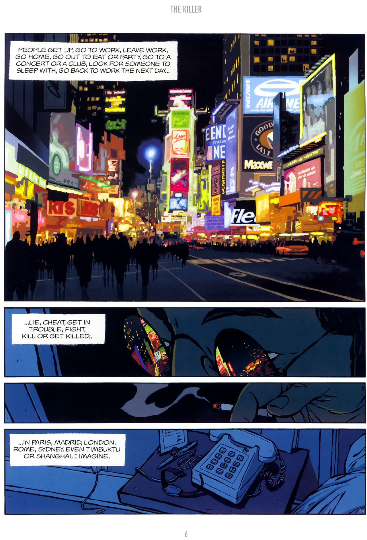 Read online The Killer comic -  Issue #6 - 8