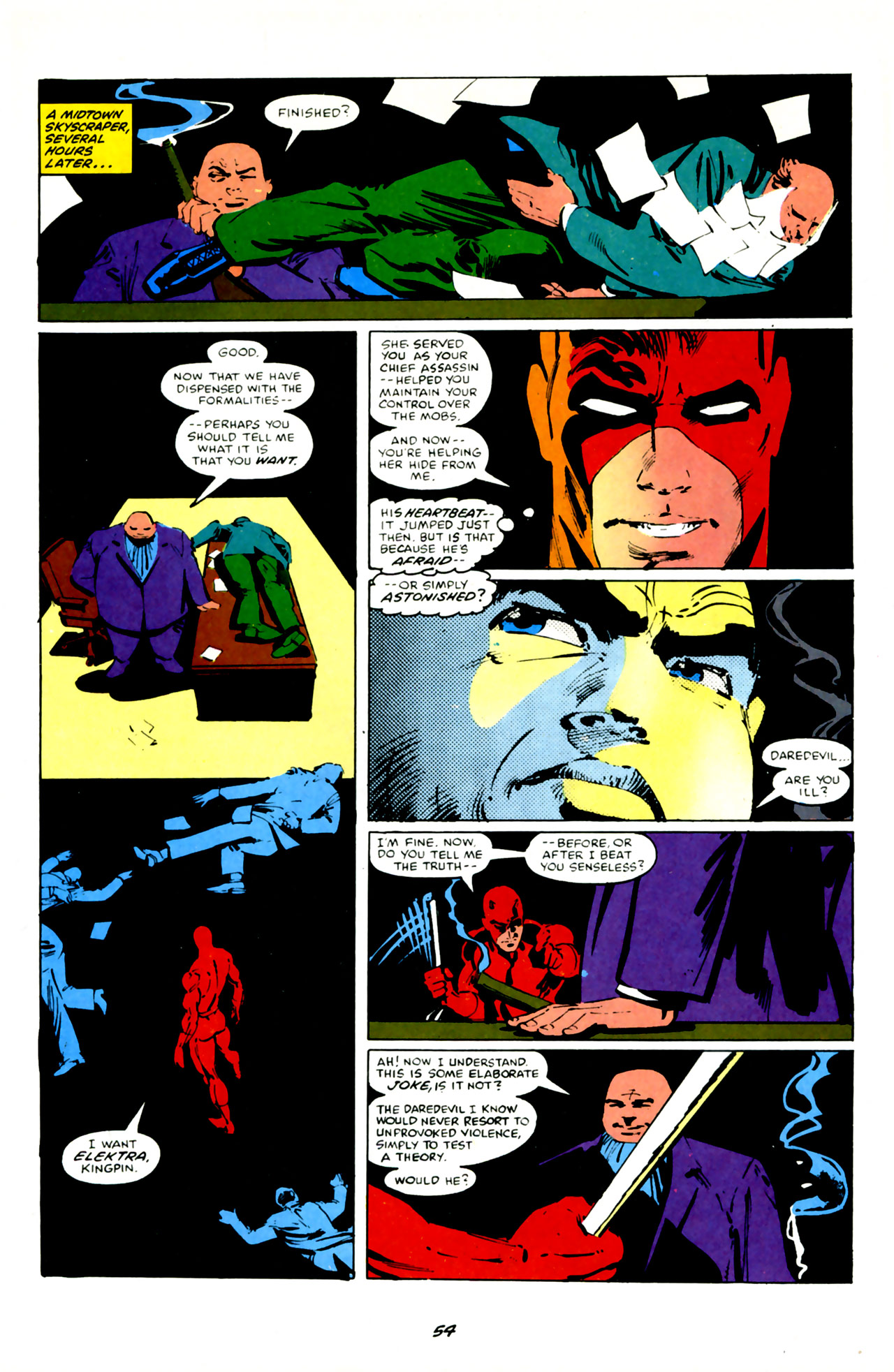 Read online Elektra Megazine comic -  Issue #2 - 56
