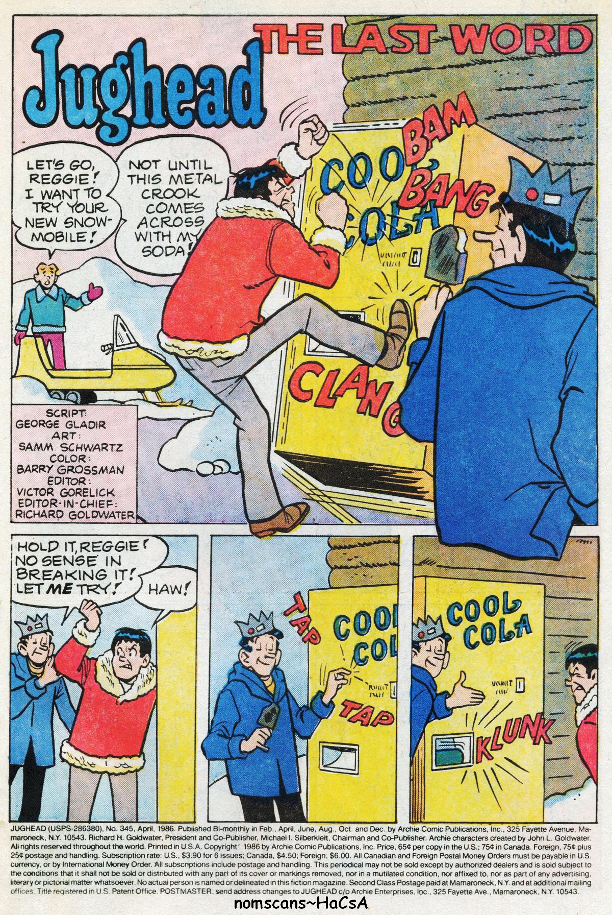 Read online Jughead (1965) comic -  Issue #345 - 3
