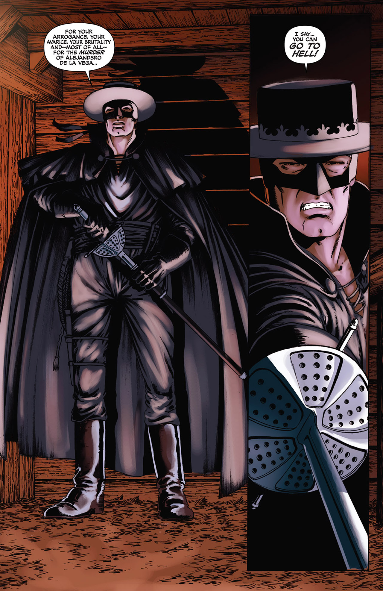 Read online Zorro Rides Again comic -  Issue #5 - 16
