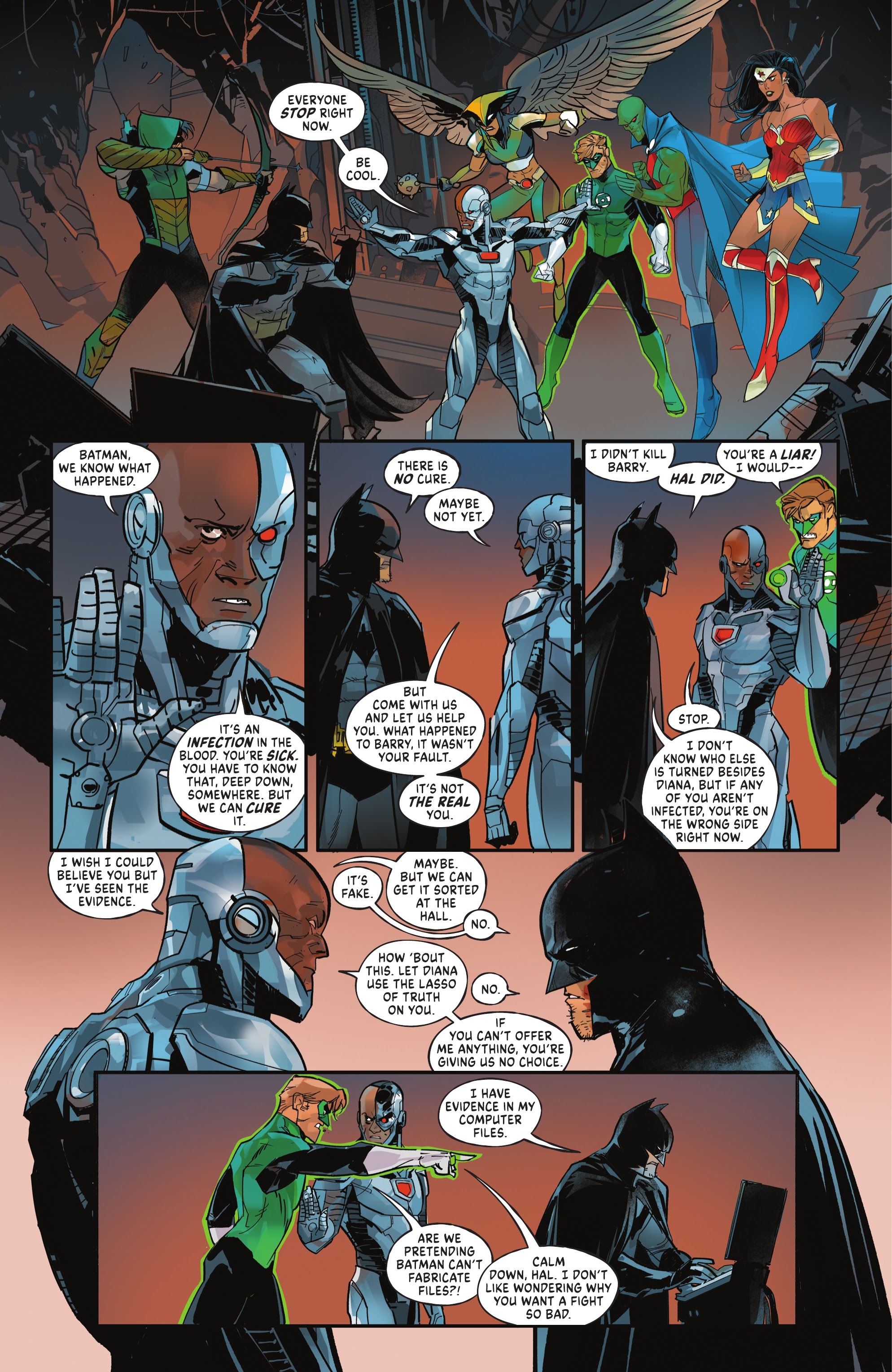 Read online DC vs. Vampires comic -  Issue #5 - 9