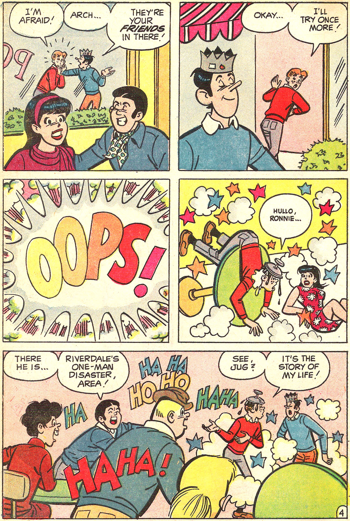 Read online Pep Comics comic -  Issue #250 - 6