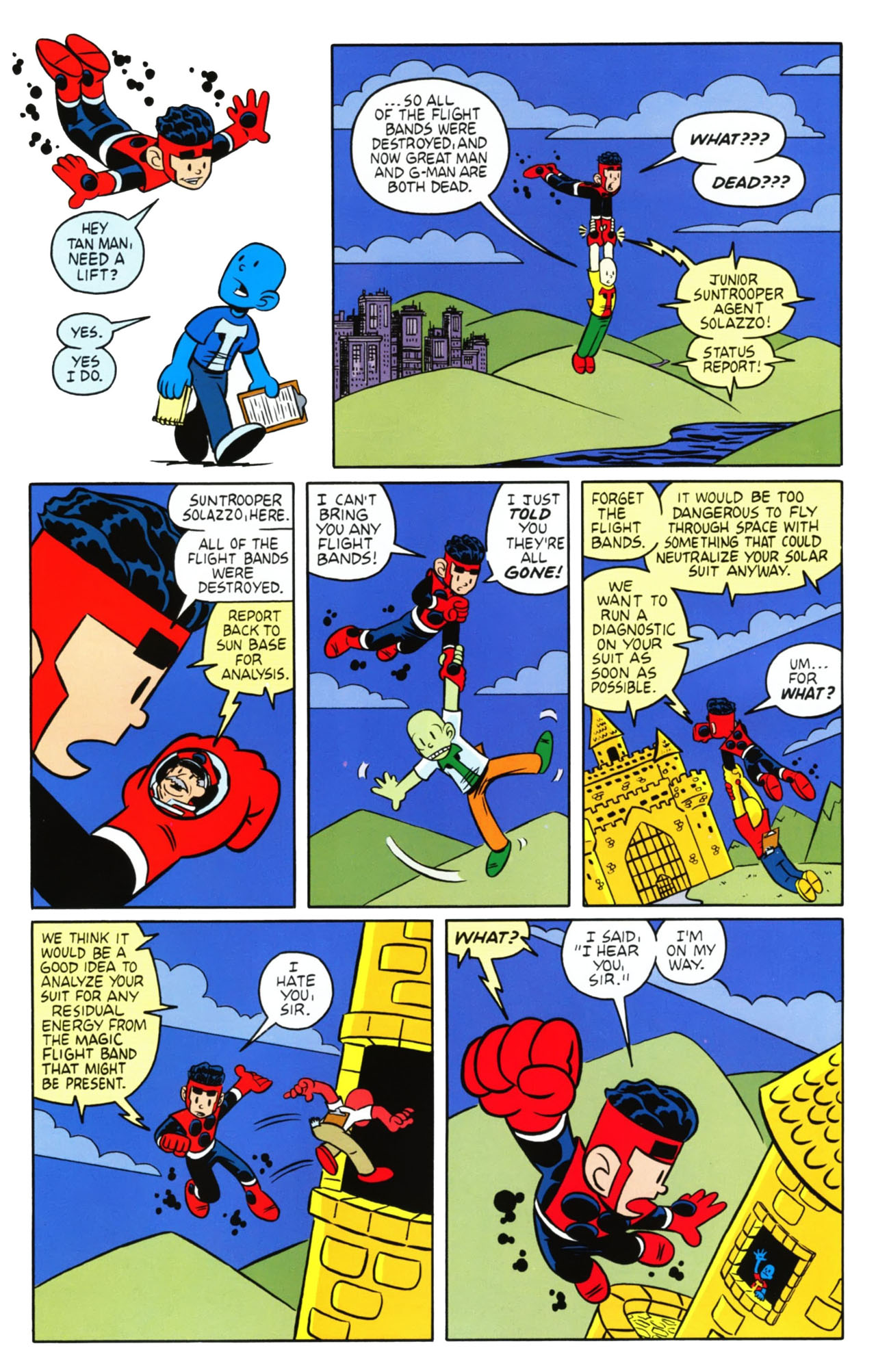 Read online G-Man: Cape Crisis comic -  Issue #4 - 13