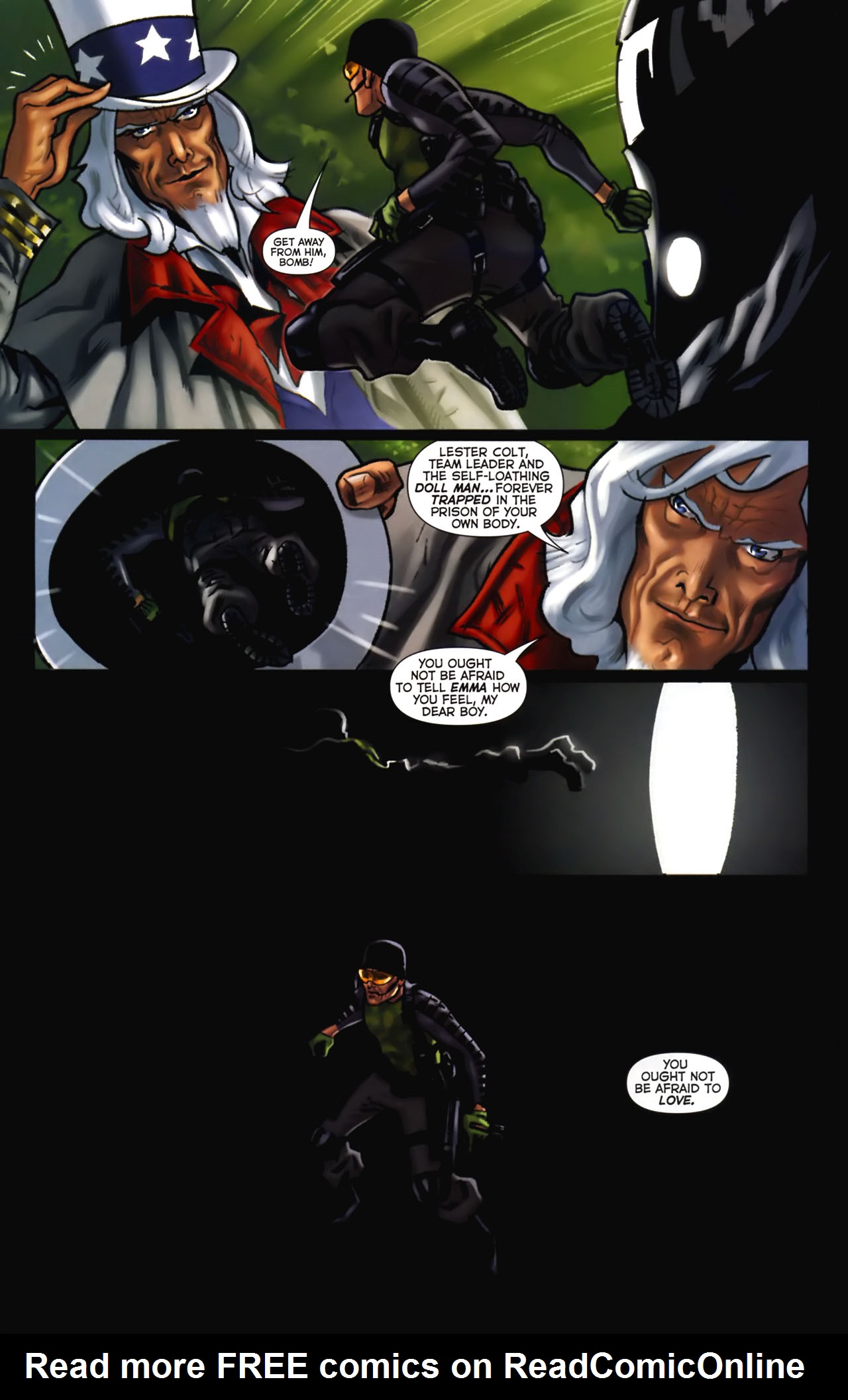 Read online Uncle Sam and the Freedom Fighters (2006) comic -  Issue #2 - 9