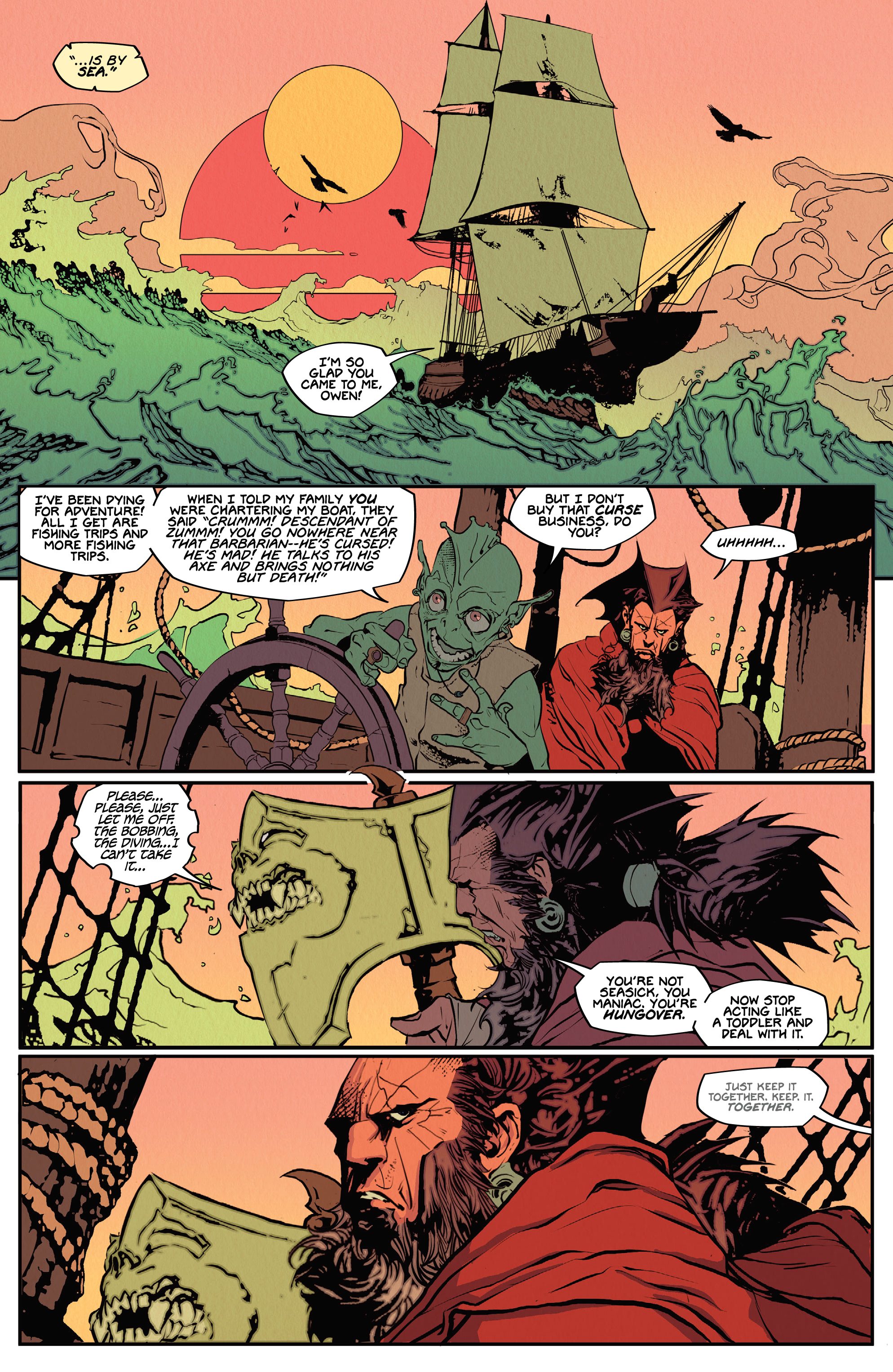 Read online Barbaric: Axe to Grind comic -  Issue #1 - 21