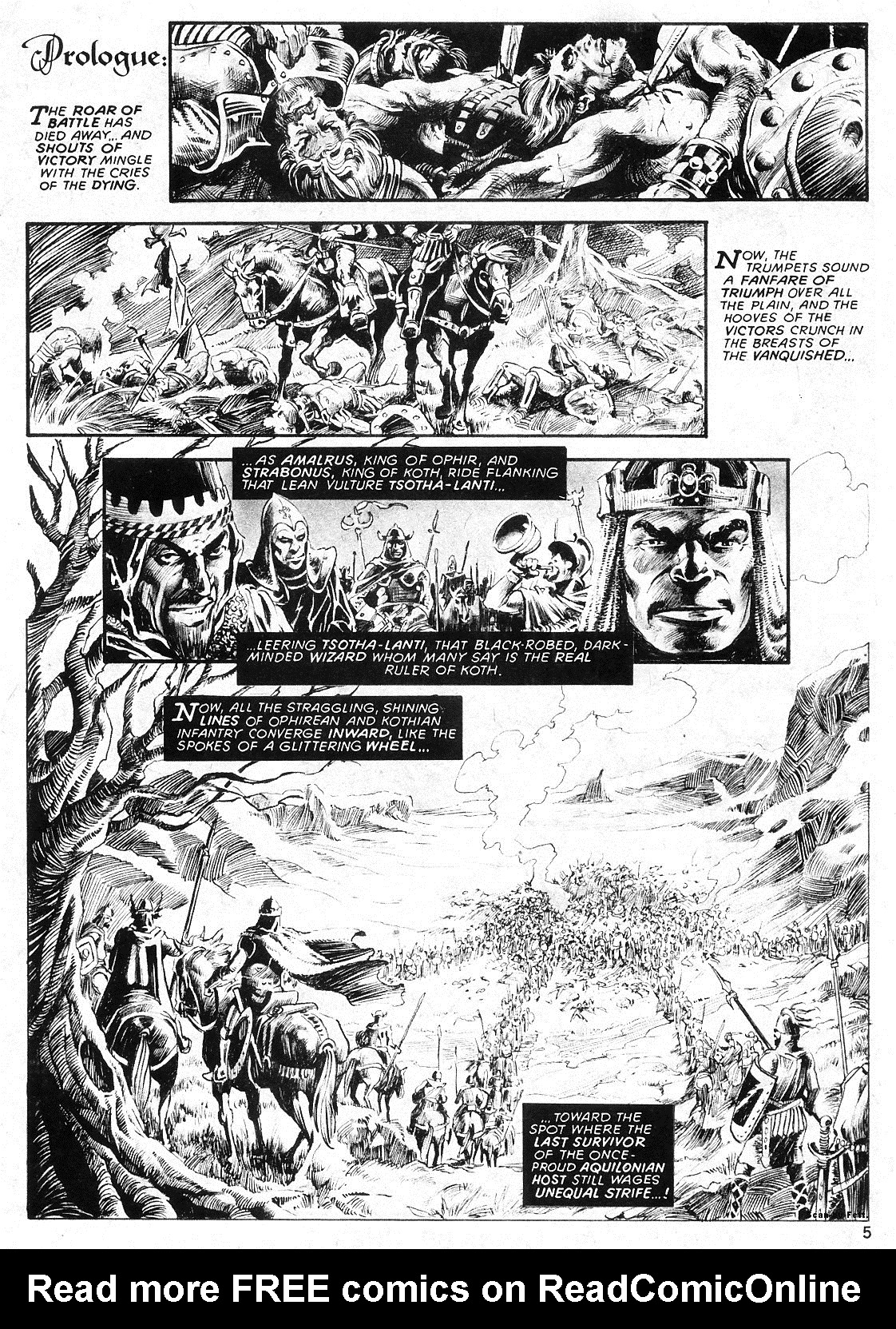 Read online The Savage Sword Of Conan comic -  Issue #30 - 5