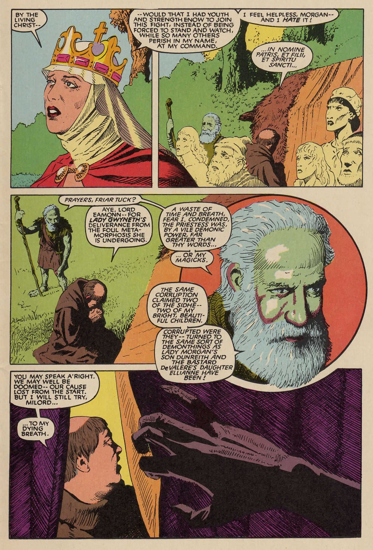 Read online The Black Dragon comic -  Issue #6 - 5