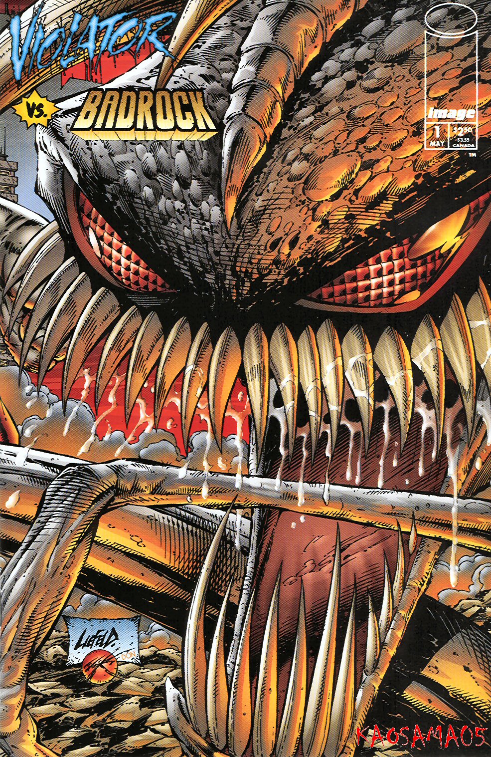 Read online Violator vs. Badrock comic -  Issue #1 - 2