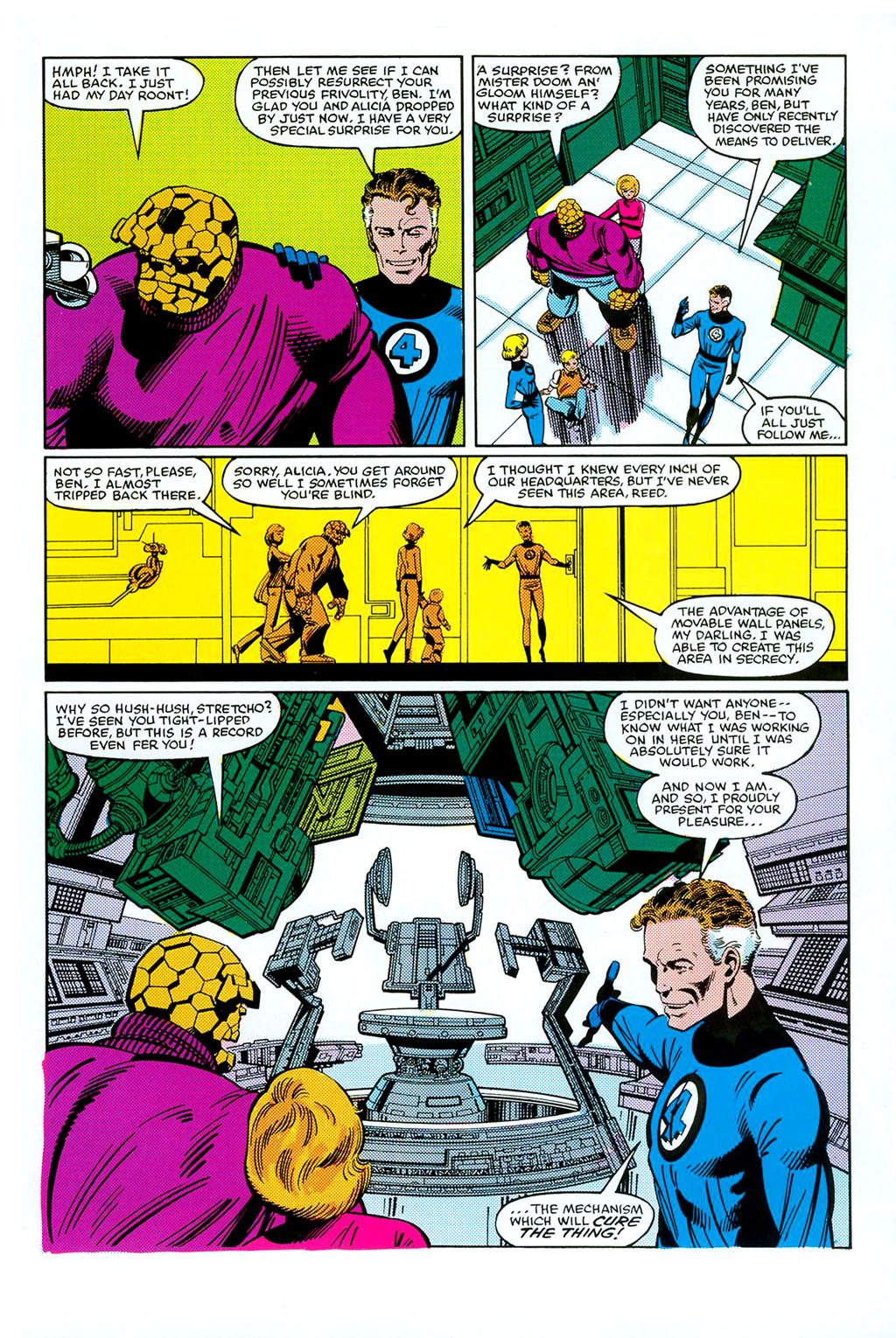 Read online Fantastic Four Visionaries: John Byrne comic -  Issue # TPB 1 - 171