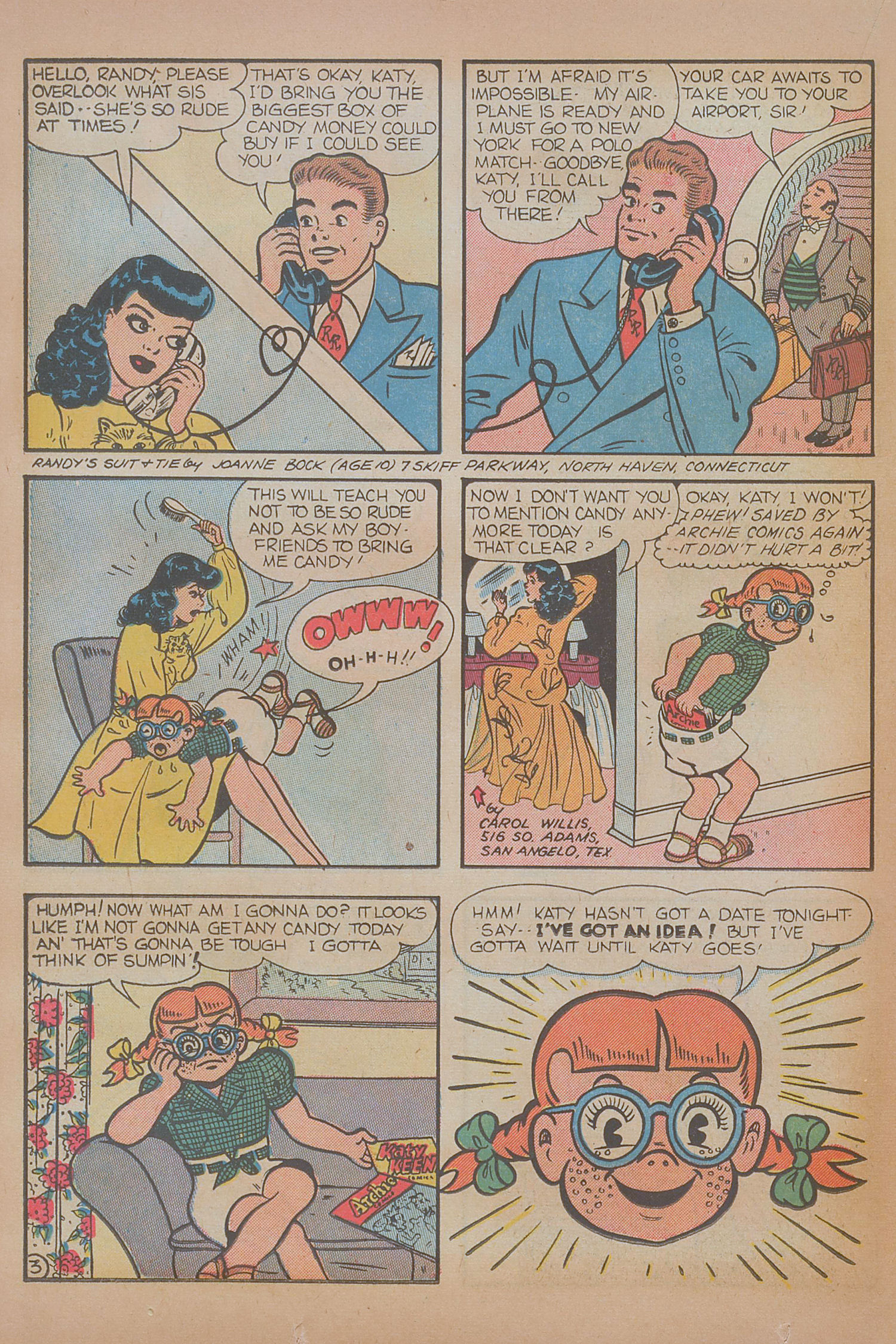 Read online Katy Keene (1949) comic -  Issue #3 - 22