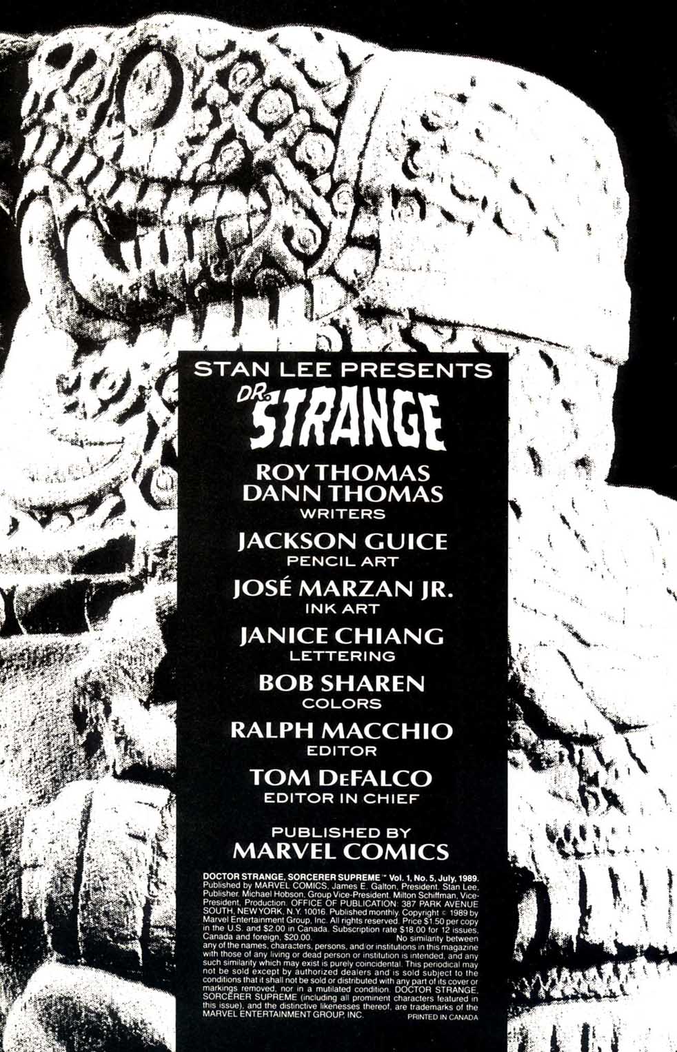 Doctor Strange: Sorcerer Supreme issue 5 - Page 2