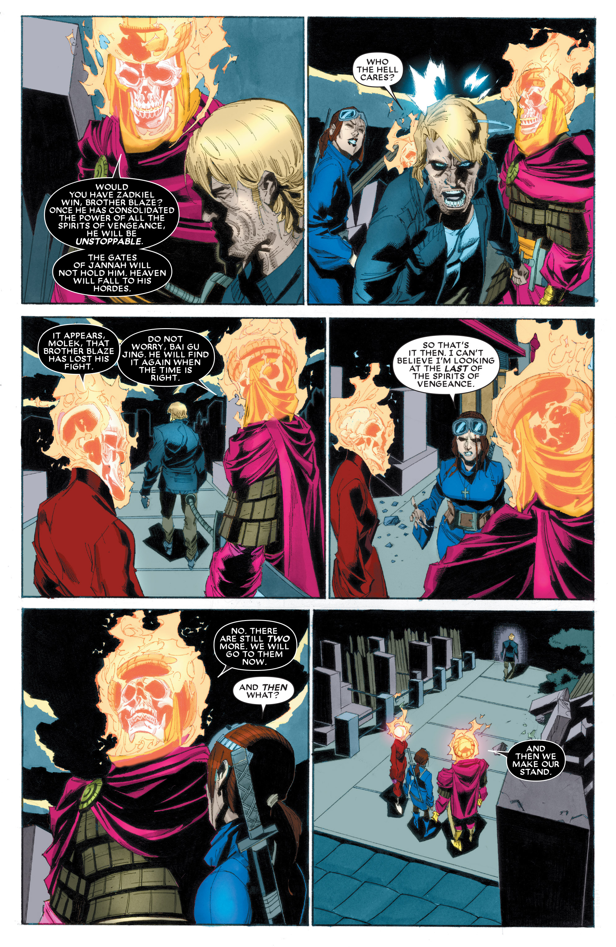 Read online Ghost Rider: The War For Heaven comic -  Issue # TPB 1 (Part 3) - 100