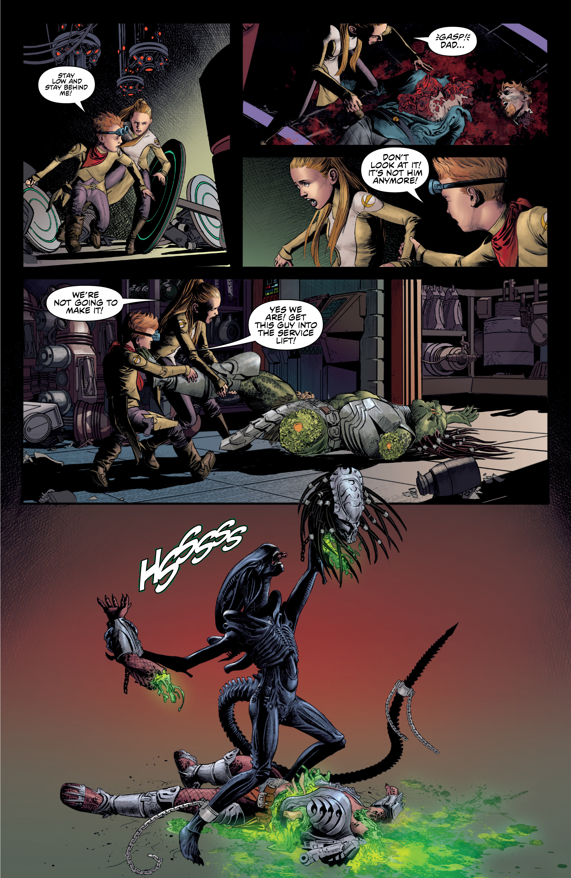 Read online Alien vs. Predator: Thicker Than Blood comic -  Issue #2 - 20