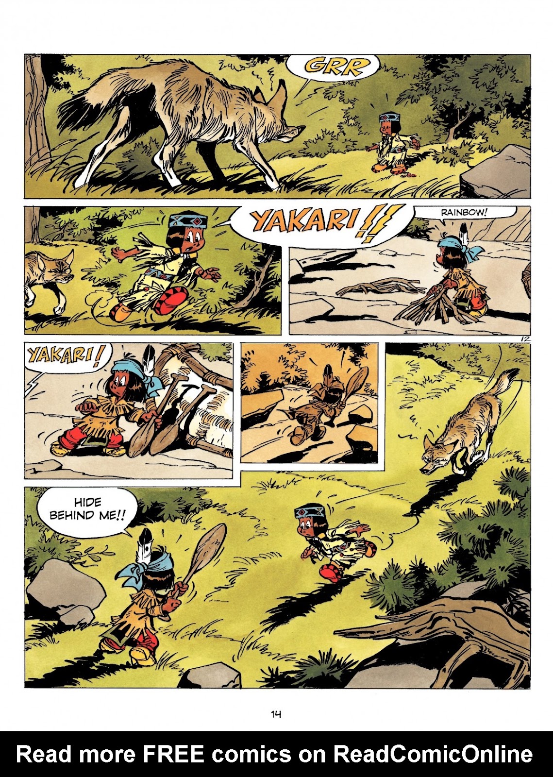 Yakari issue 9 - Page 14