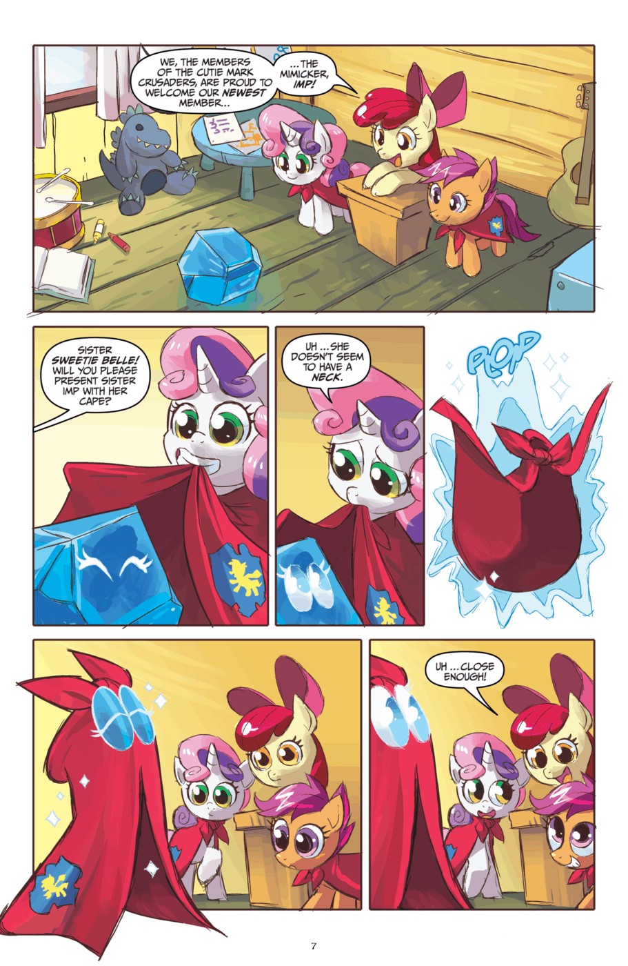 Read online My Little Pony Micro-Series comic -  Issue #7 - 10