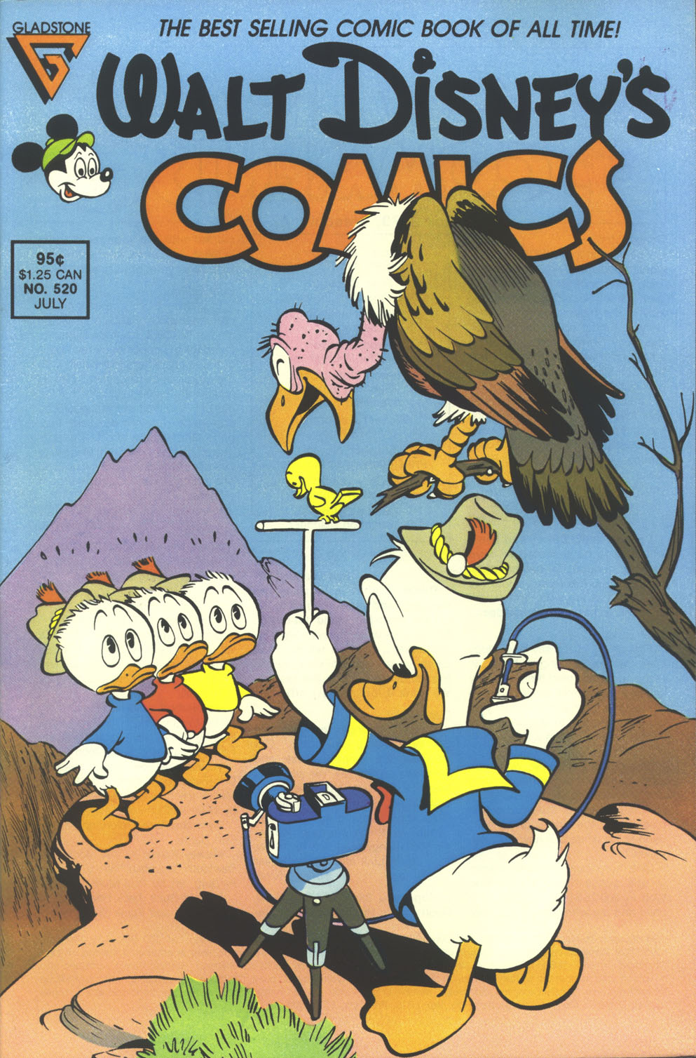 Read online Walt Disney's Comics and Stories comic -  Issue #520 - 1