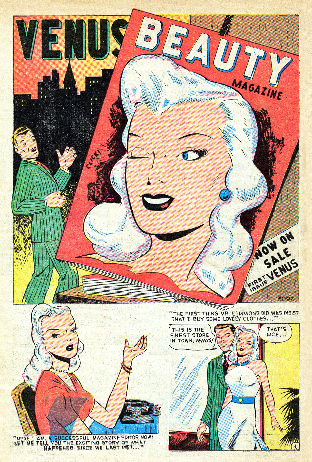 Read online Venus (1948) comic -  Issue #1 - 14