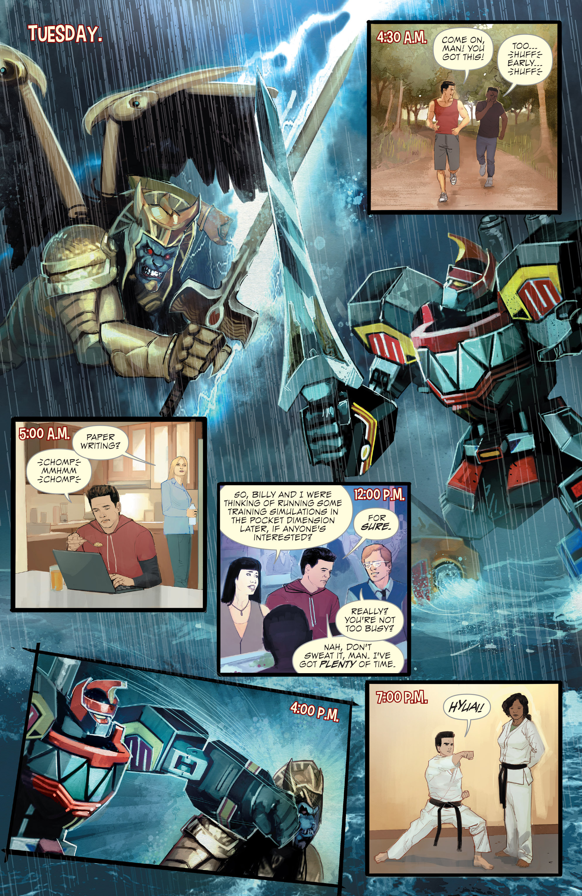 Read online Mighty Morphin Power Rangers comic -  Issue # _Annual 1 - 4
