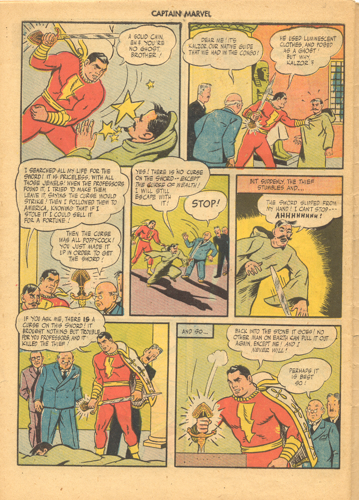 Read online Captain Marvel Adventures comic -  Issue #65 - 50