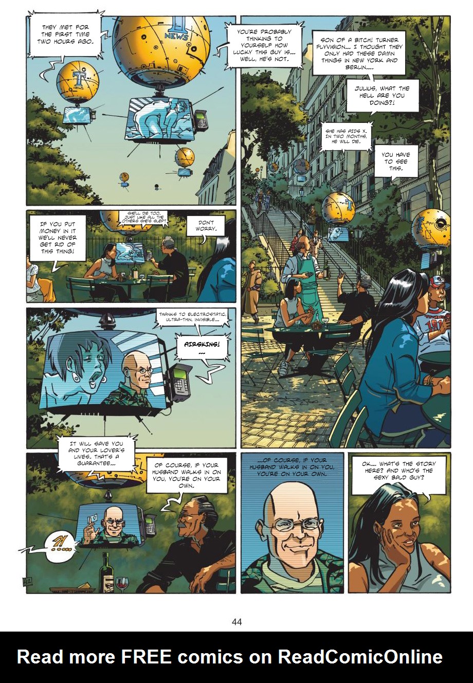 Read online Dallas Barr comic -  Issue #6 - 45