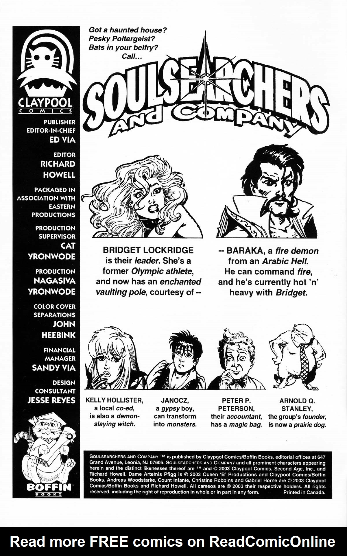 Read online Soulsearchers and Company comic -  Issue #62 - 2