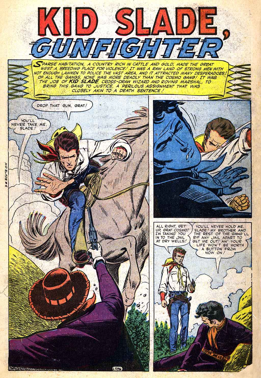 Read online Kid Slade, Gunfighter comic -  Issue #6 - 3