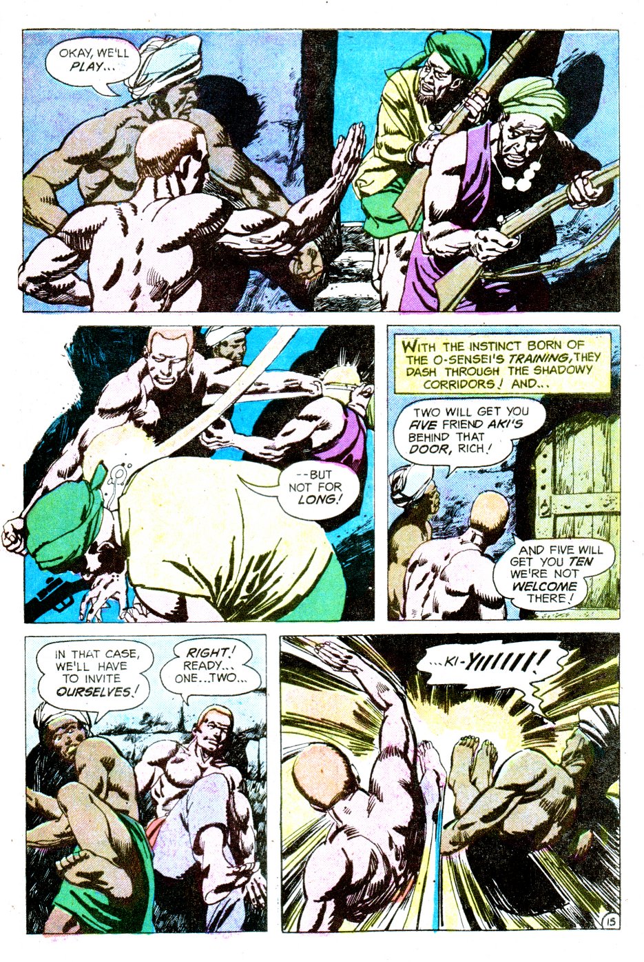 Read online Richard Dragon, Kung-Fu Fighter comic -  Issue #1 - 16