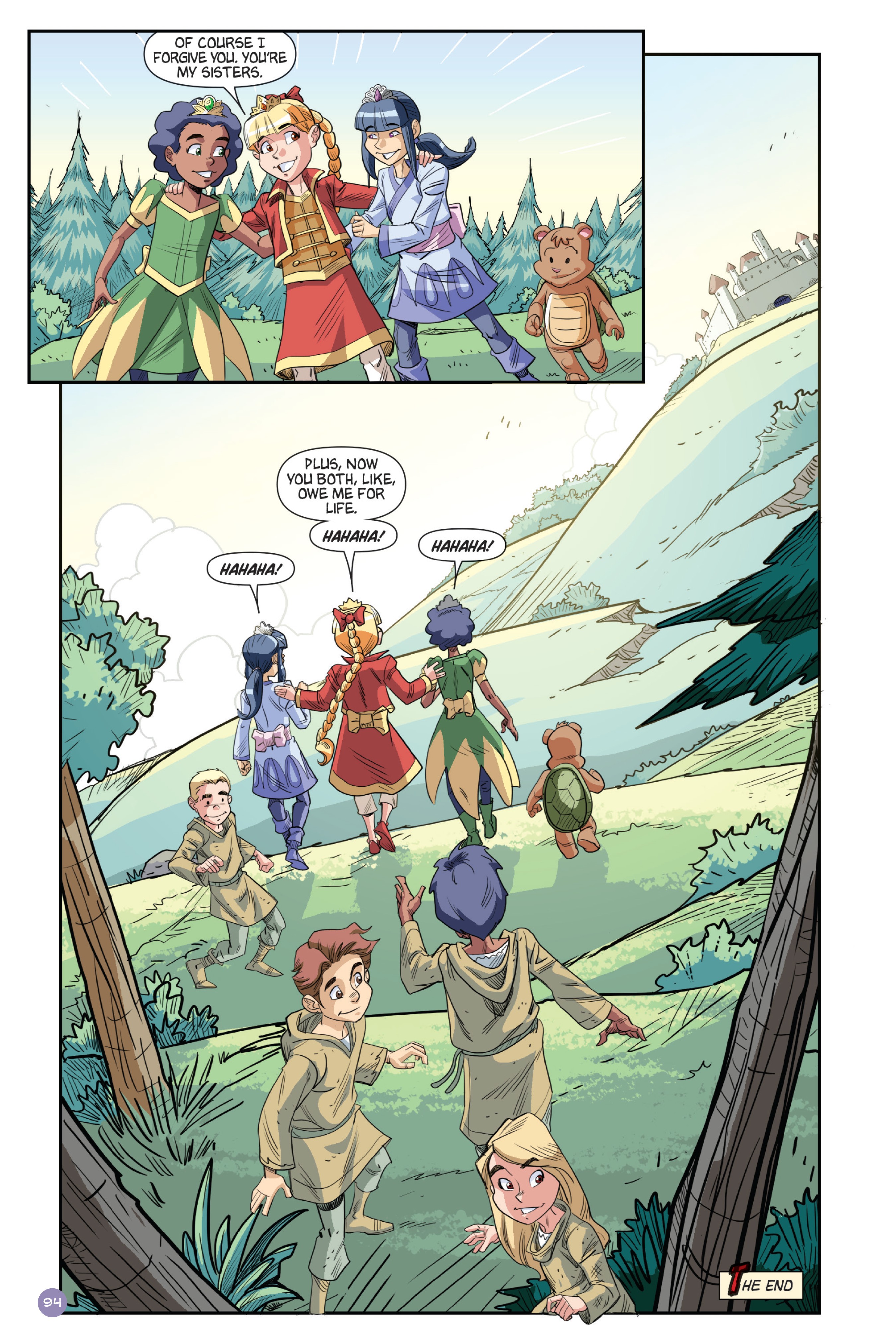 Read online Princess Ninjas comic -  Issue # TPB - 95