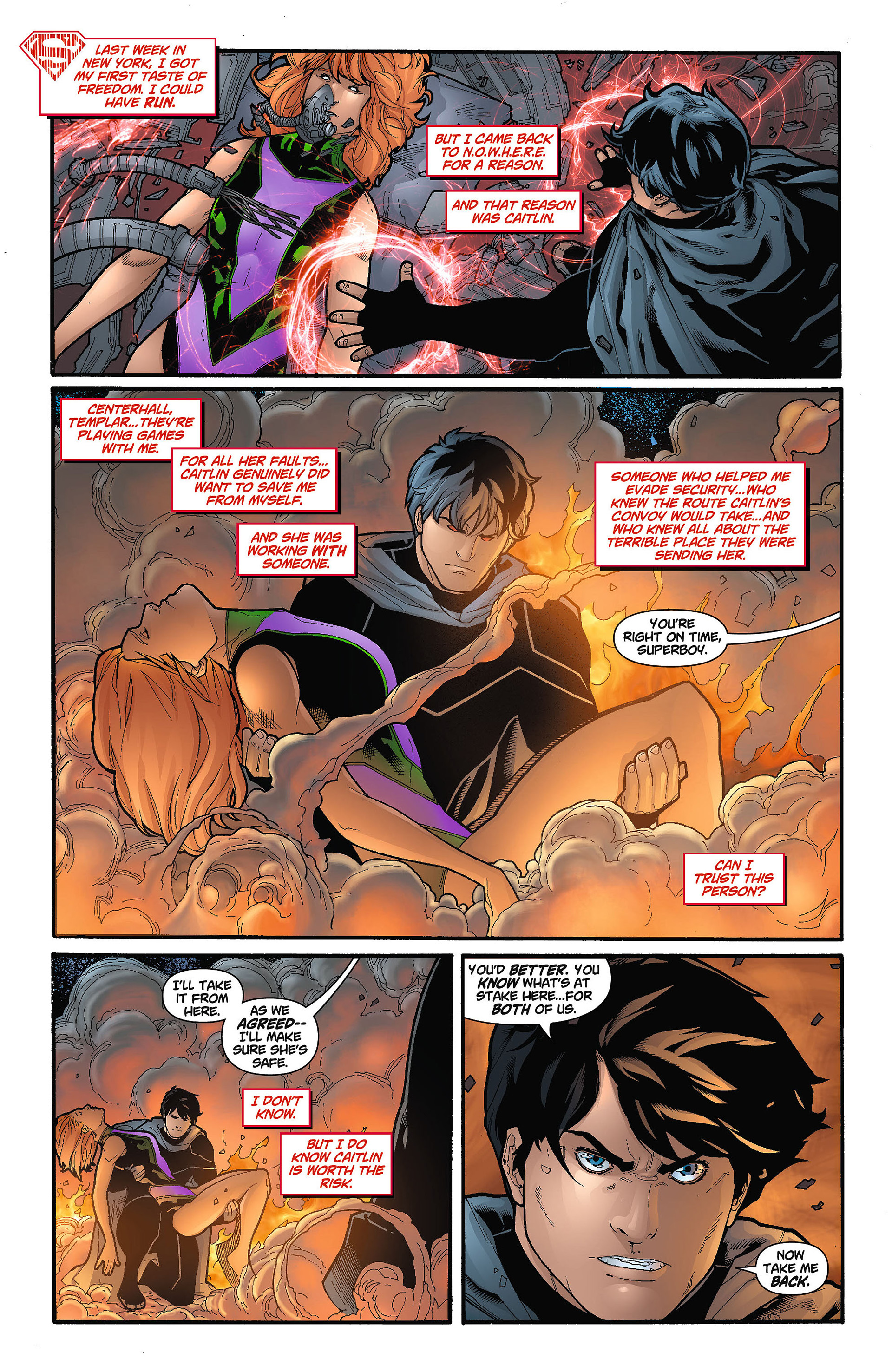 Read online Superboy (2012) comic -  Issue #5 - 15