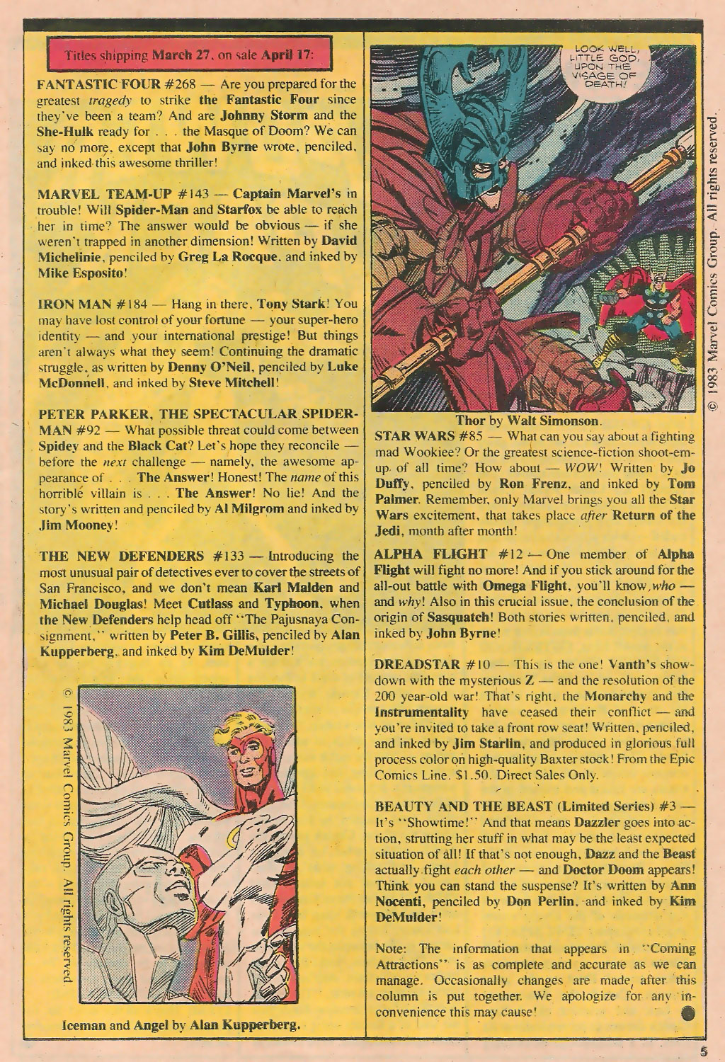 Read online Marvel Age comic -  Issue #13 - 7