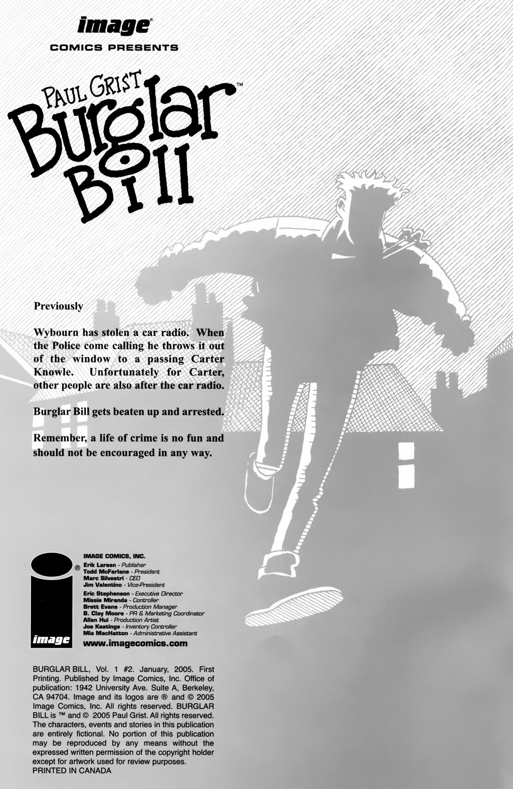 Read online Burglar Bill comic -  Issue #2 - 2