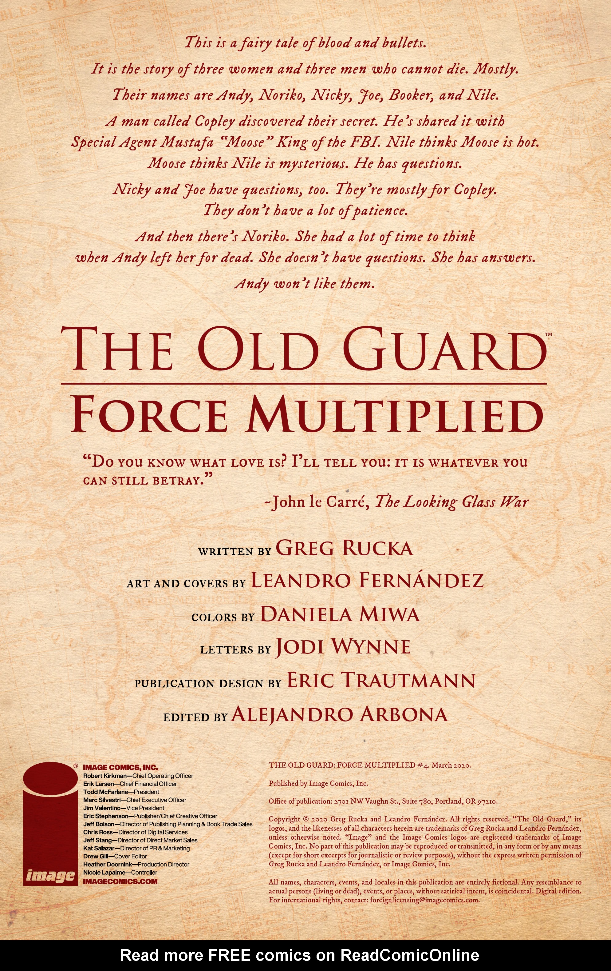 Read online The Old Guard: Force Multiplied comic -  Issue #4 - 2