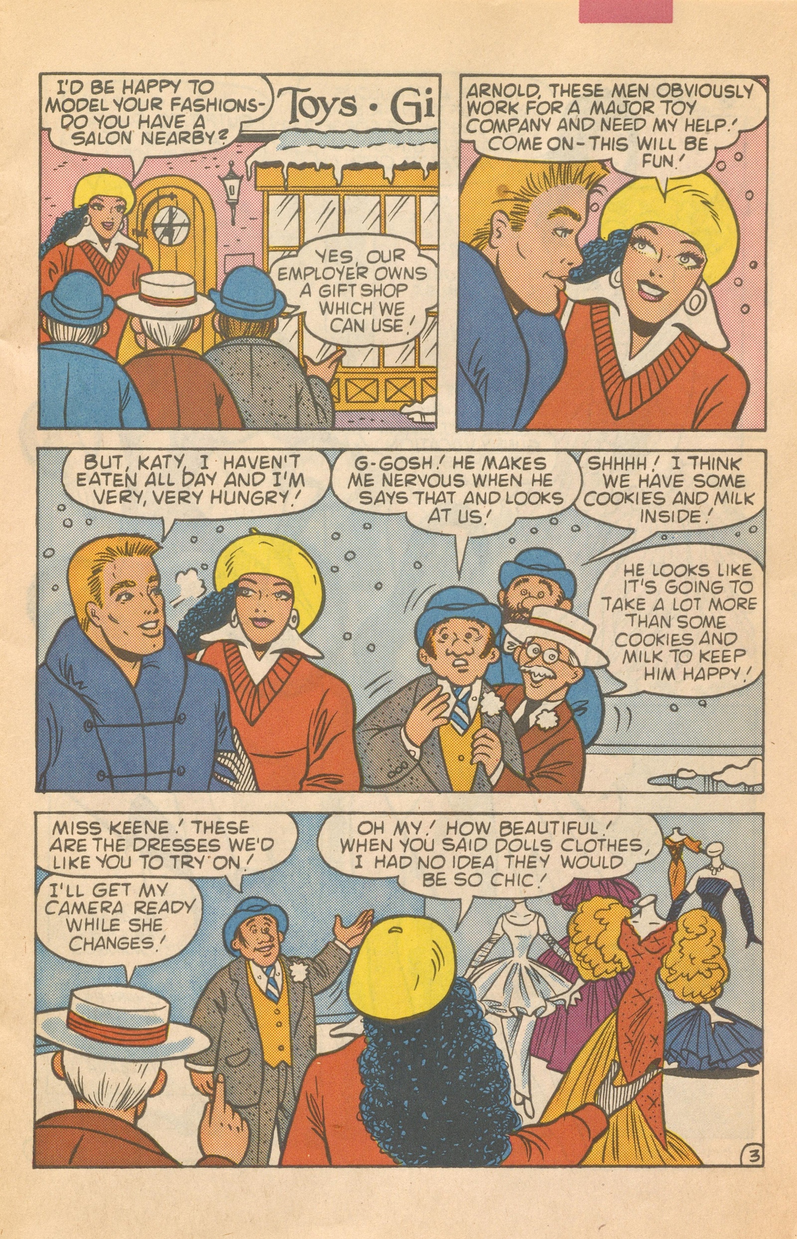 Read online Katy Keene (1983) comic -  Issue #29 - 5
