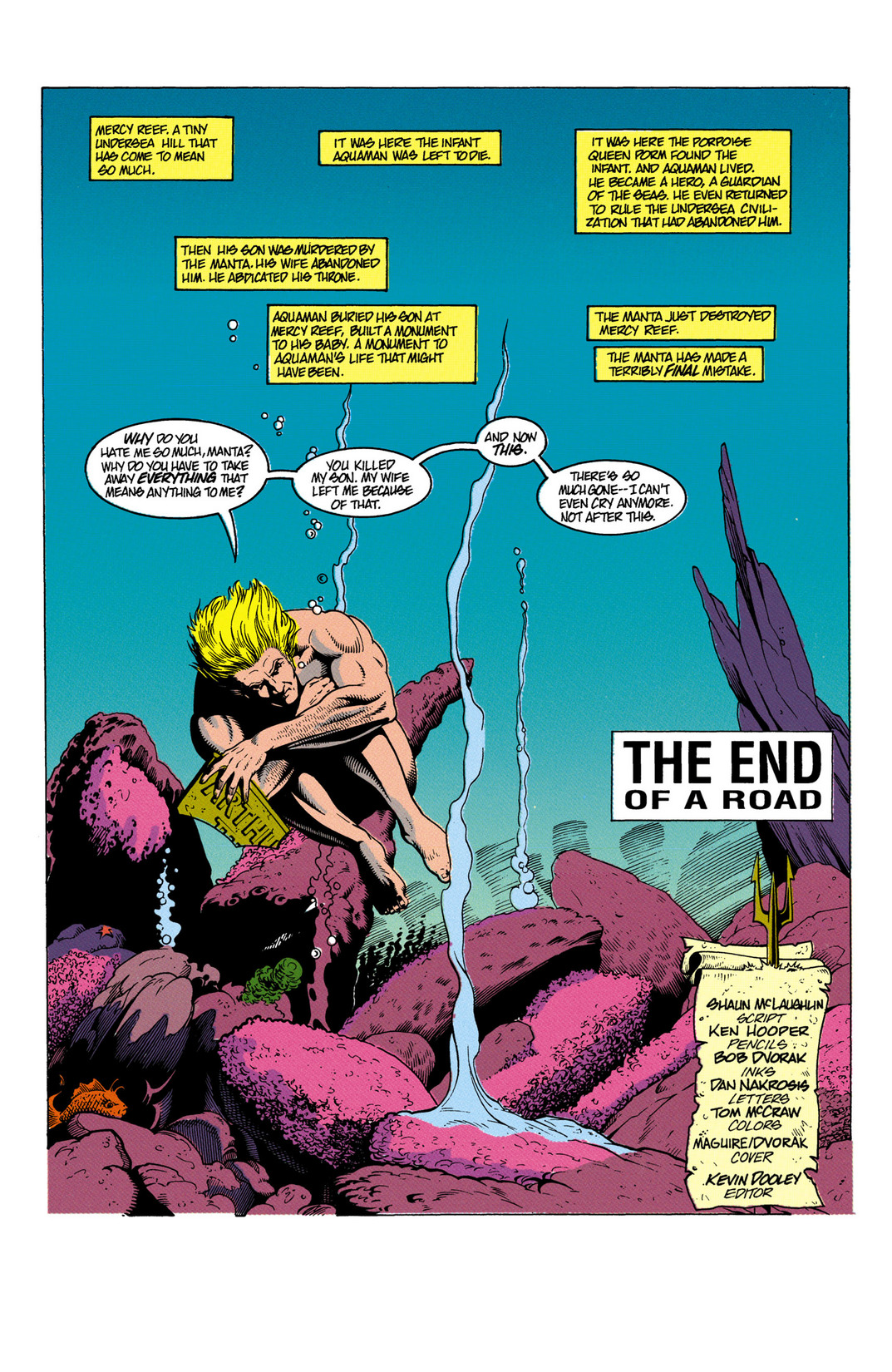 Read online Aquaman (1991) comic -  Issue #6 - 2