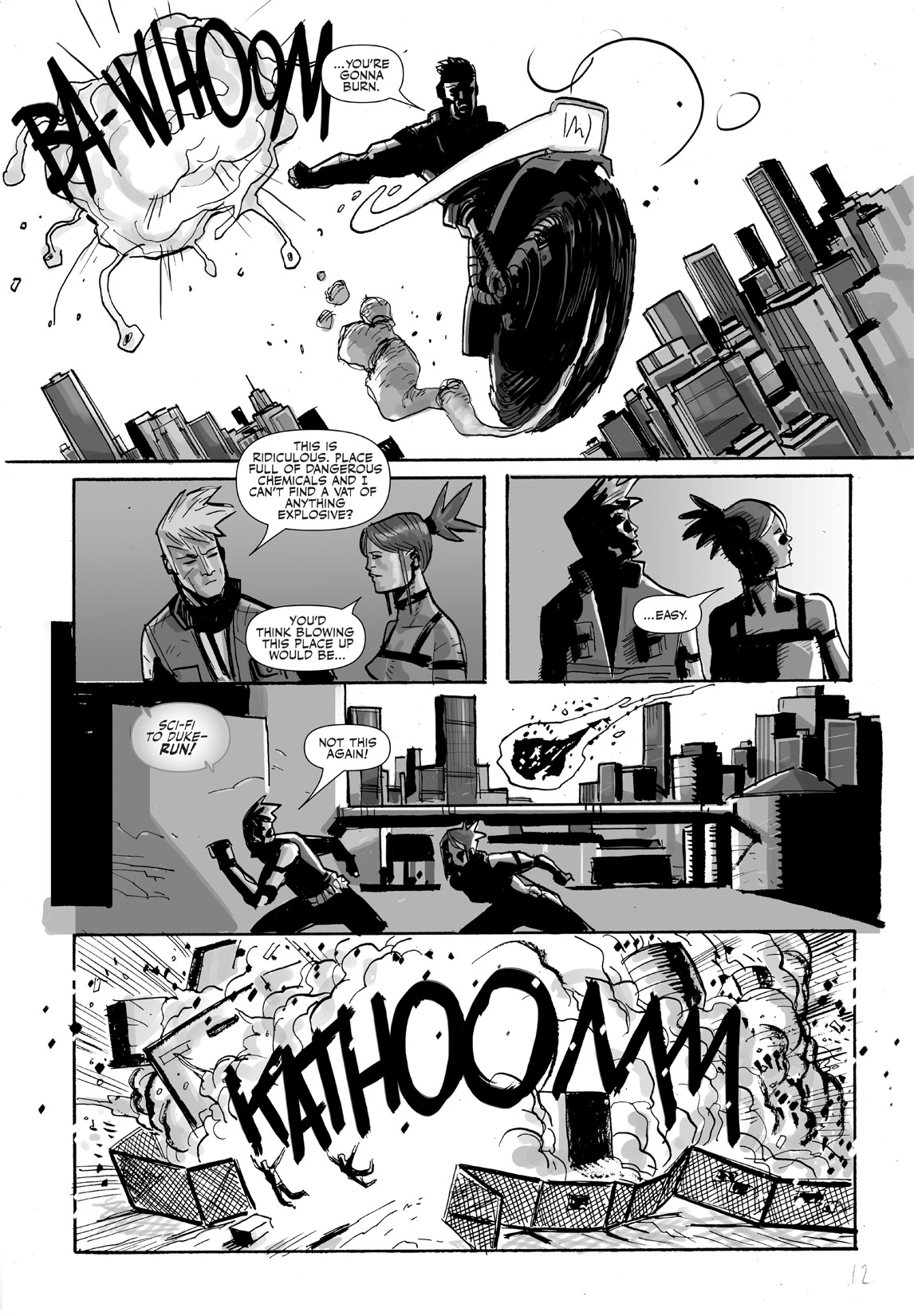Read online G.I. Joe: Future Noir Special comic -  Issue #2 - 14