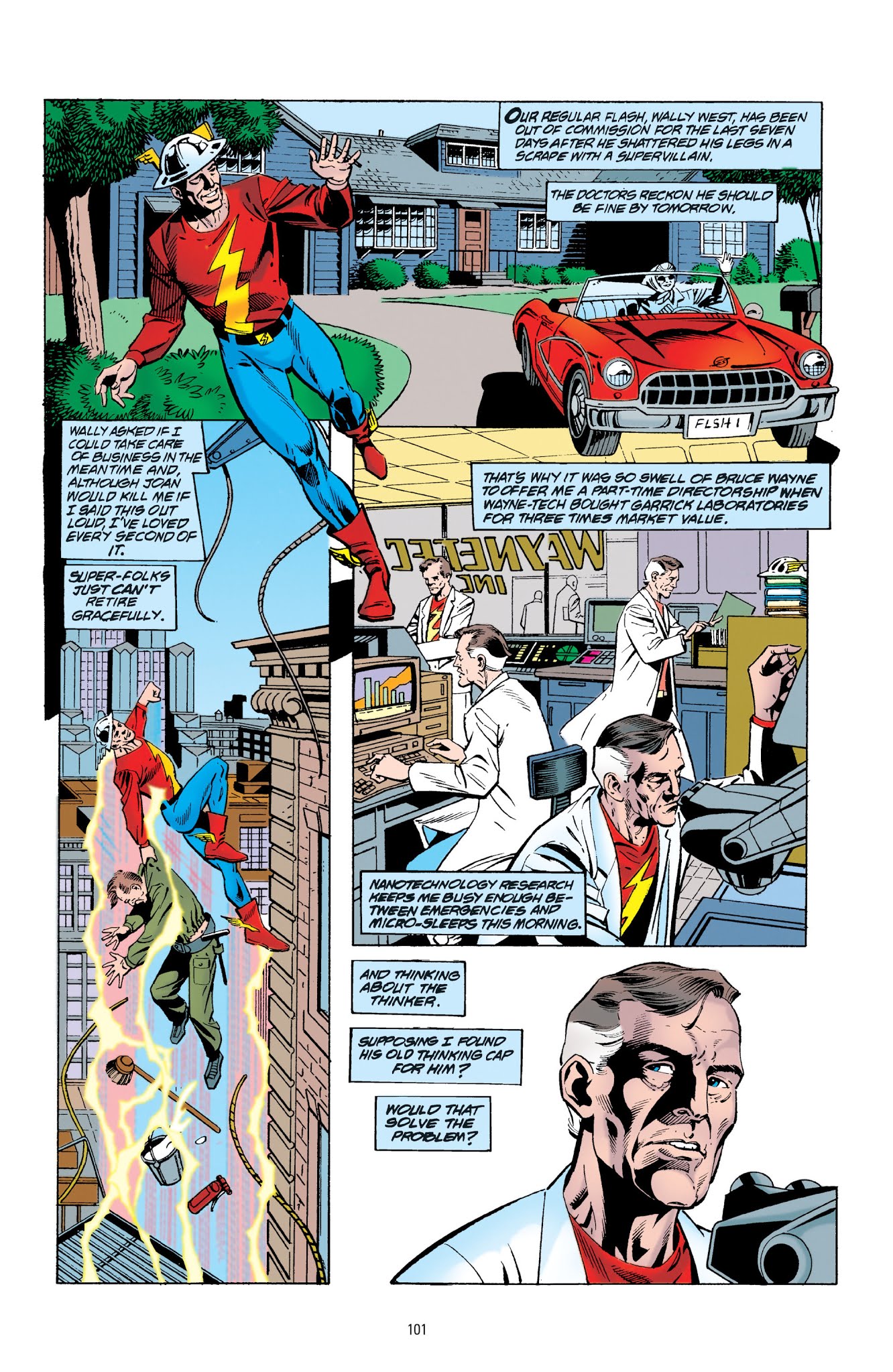 Read online The Flash by Grant Morrison and Mark Millar comic -  Issue # TPB - 101