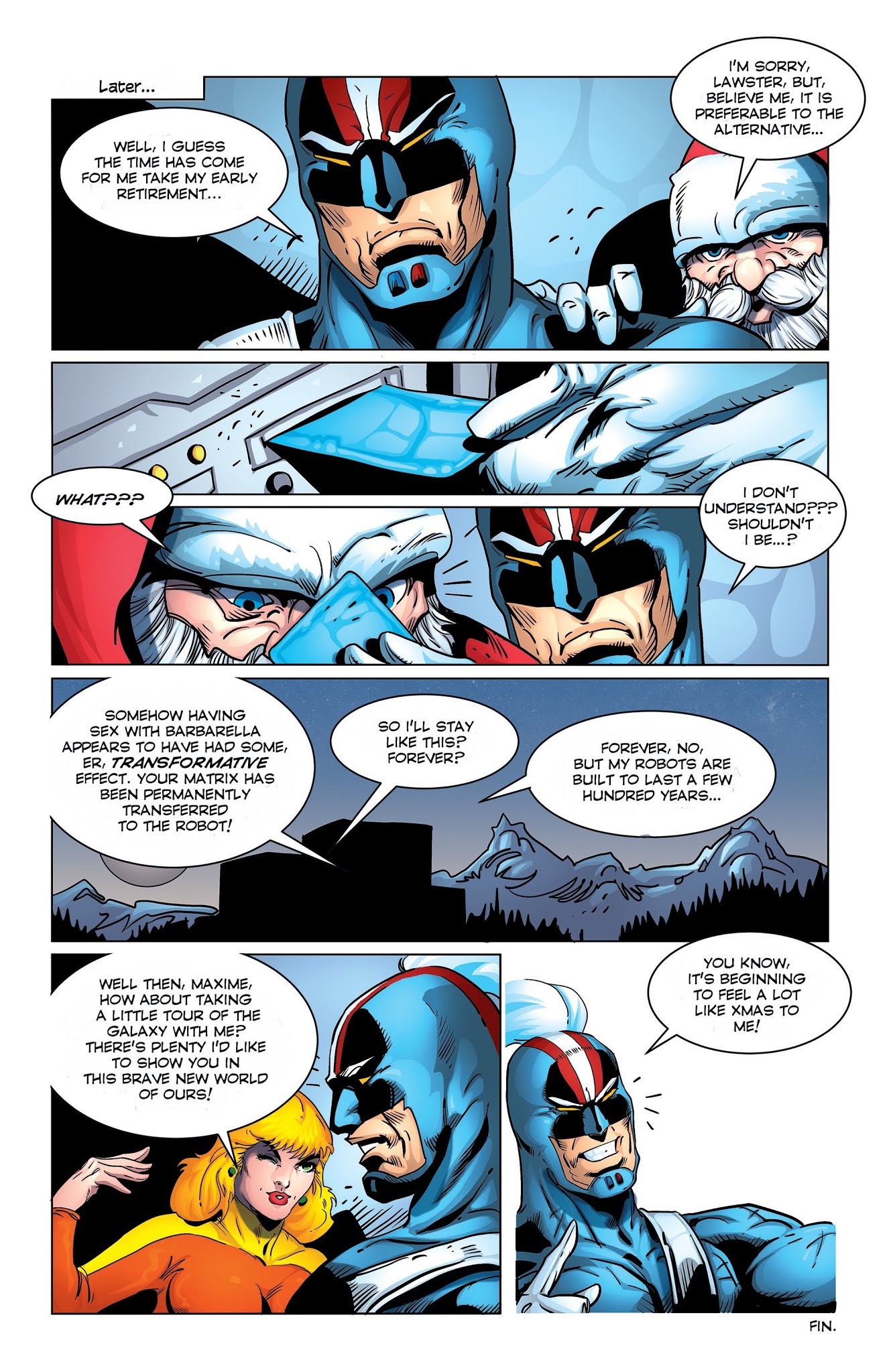 Read online Barbarella Holiday Special comic -  Issue # Full - 46