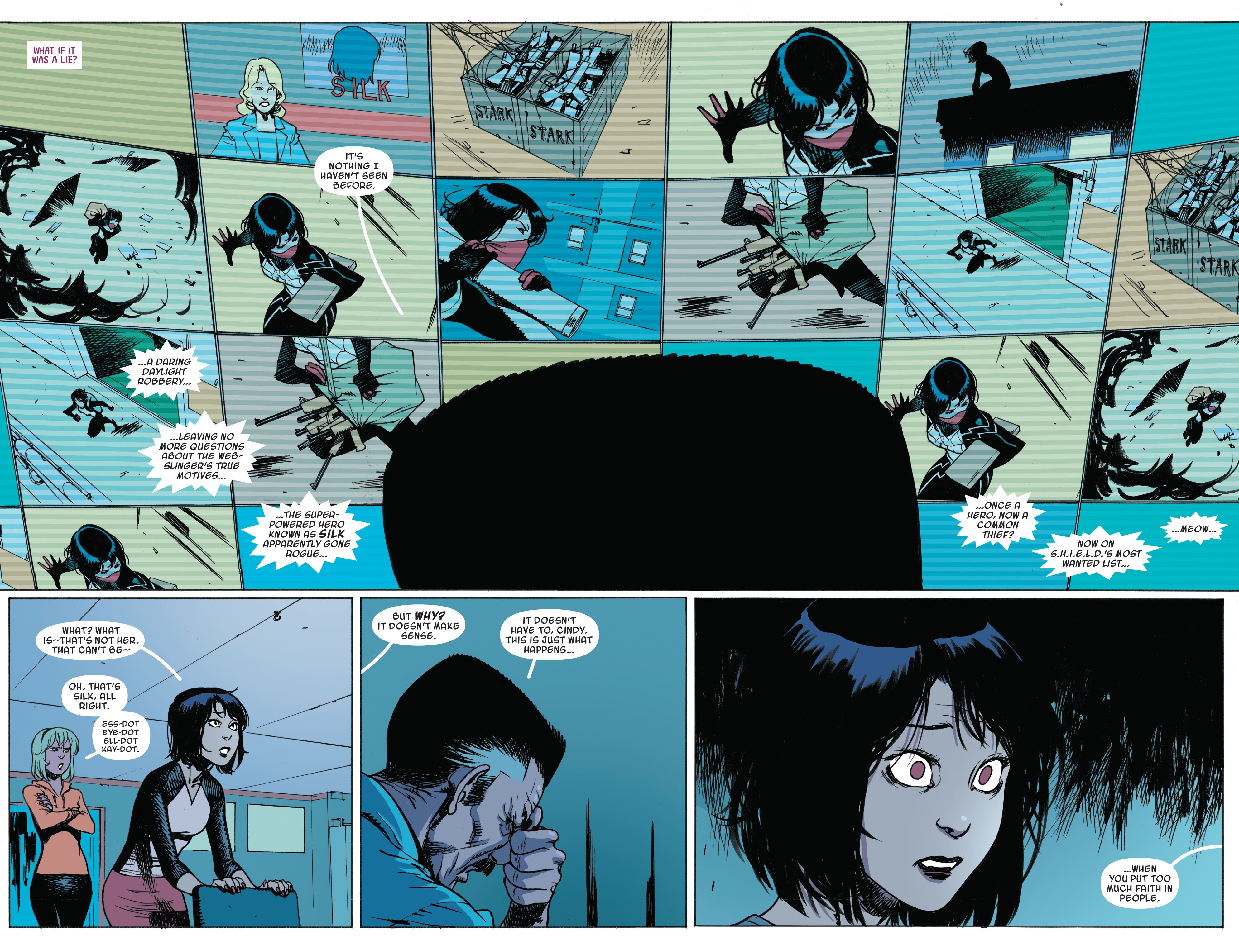 Read online Silk: Out of the Spider-Verse comic -  Issue # TPB 2 (Part 3) - 15