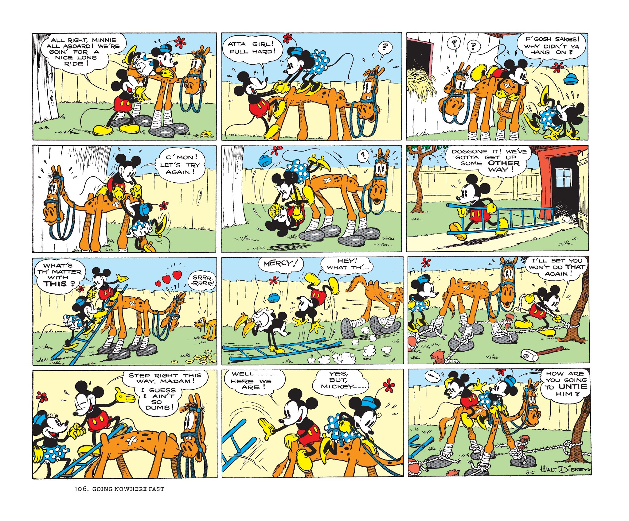 Read online Walt Disney's Mickey Mouse Color Sundays comic -  Issue # TPB 1 (Part 2) - 6