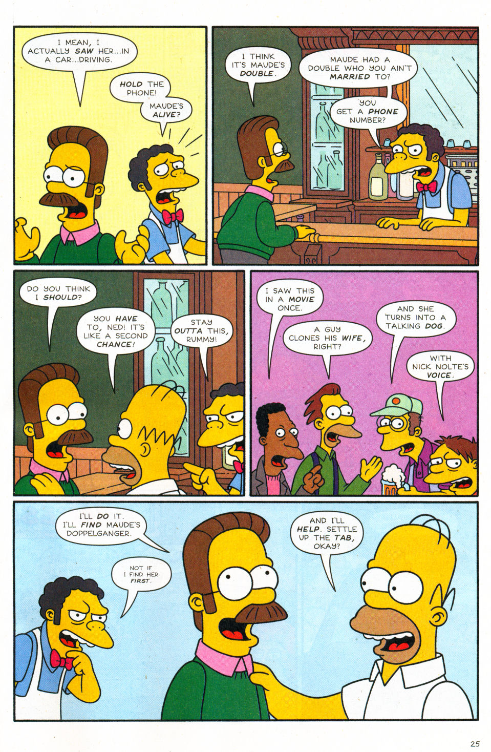 Read online Simpsons Comics comic -  Issue #115 - 21