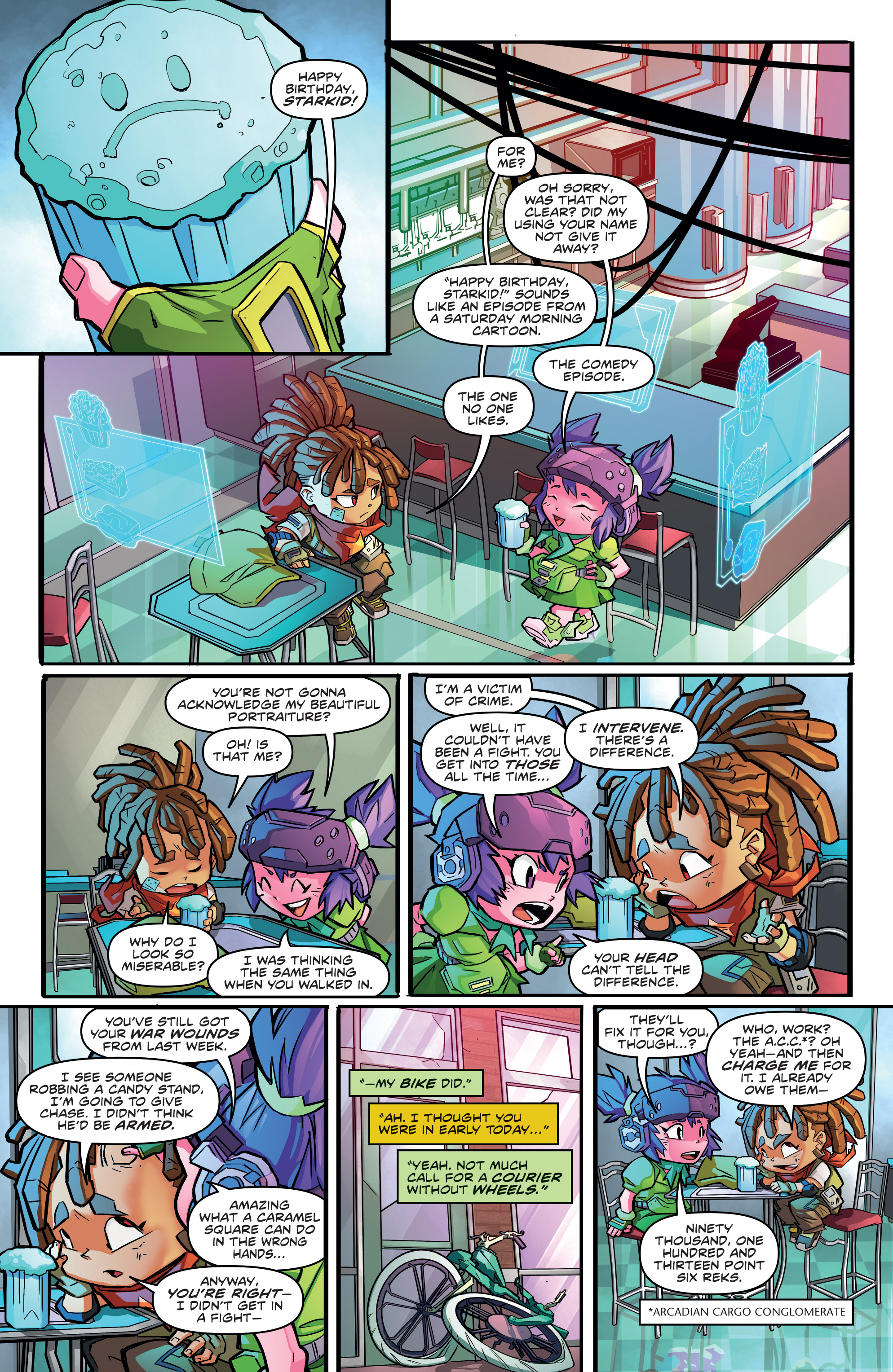 Read online Starcadia Quest comic -  Issue #1 - 7
