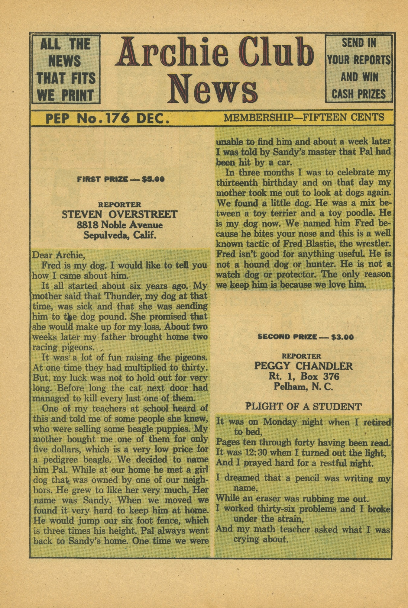 Read online Pep Comics comic -  Issue #176 - 26