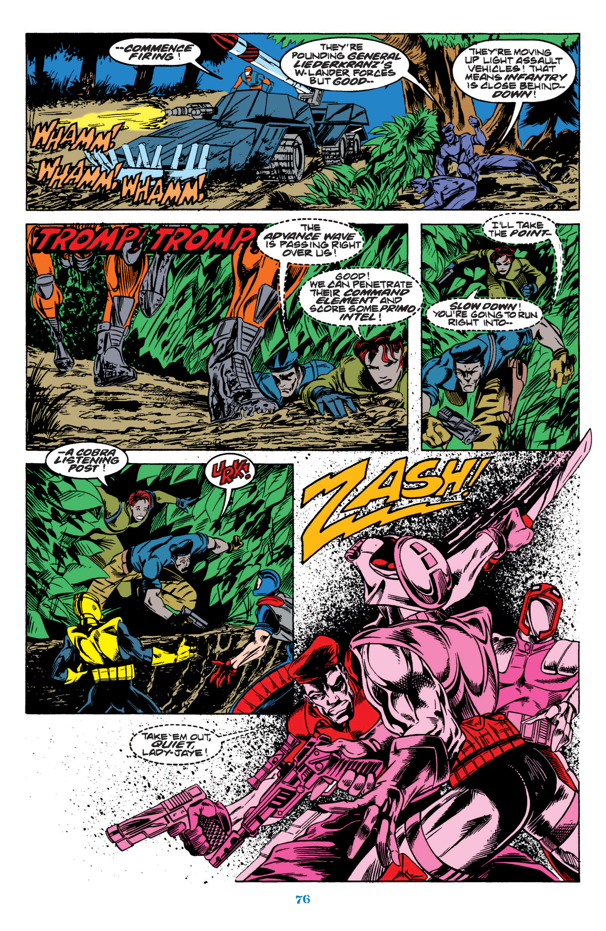 Read online Classic G.I. Joe comic -  Issue # TPB 15 (Part 1) - 75