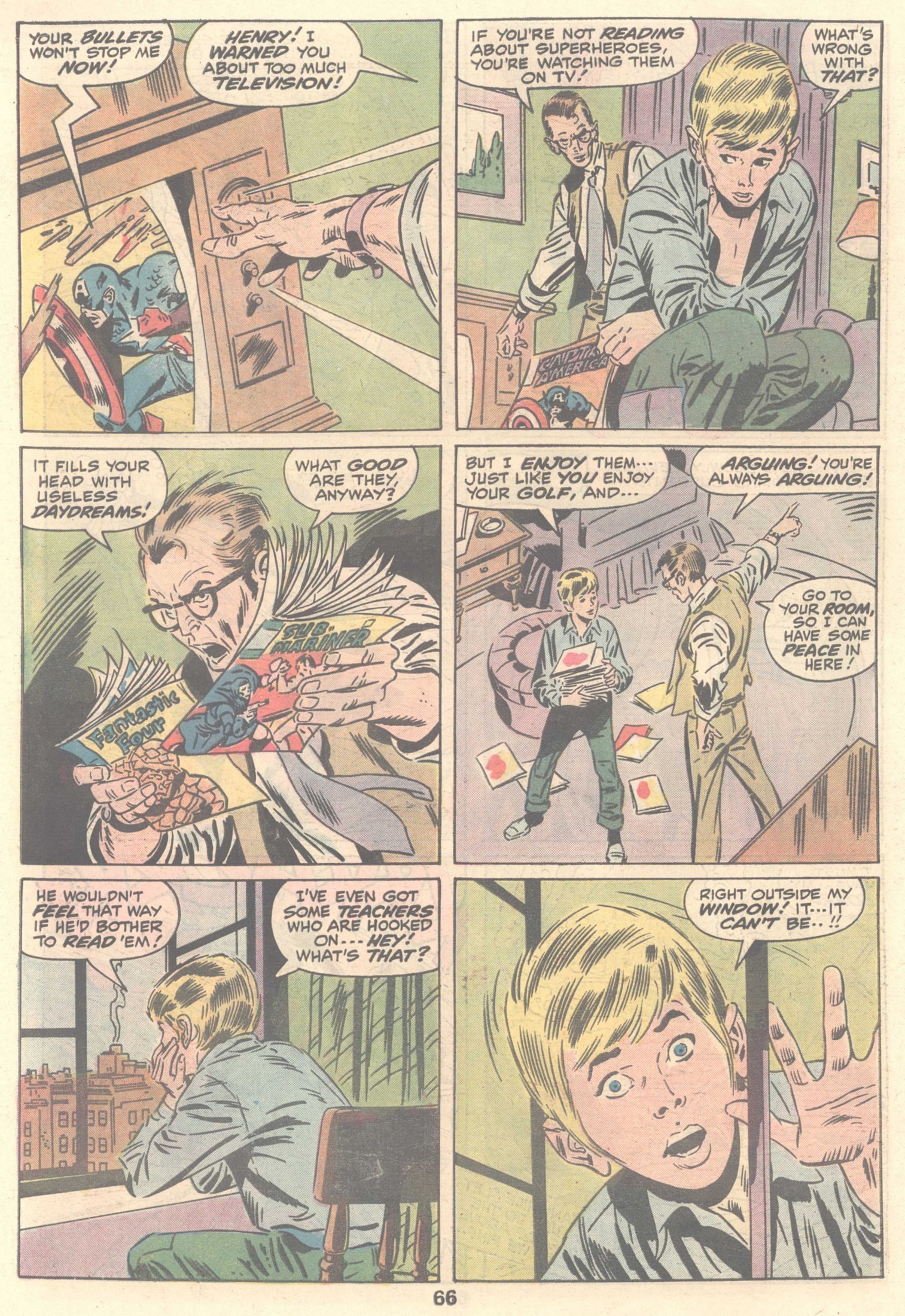 Read online Marvel Treasury Edition comic -  Issue #9 - 66