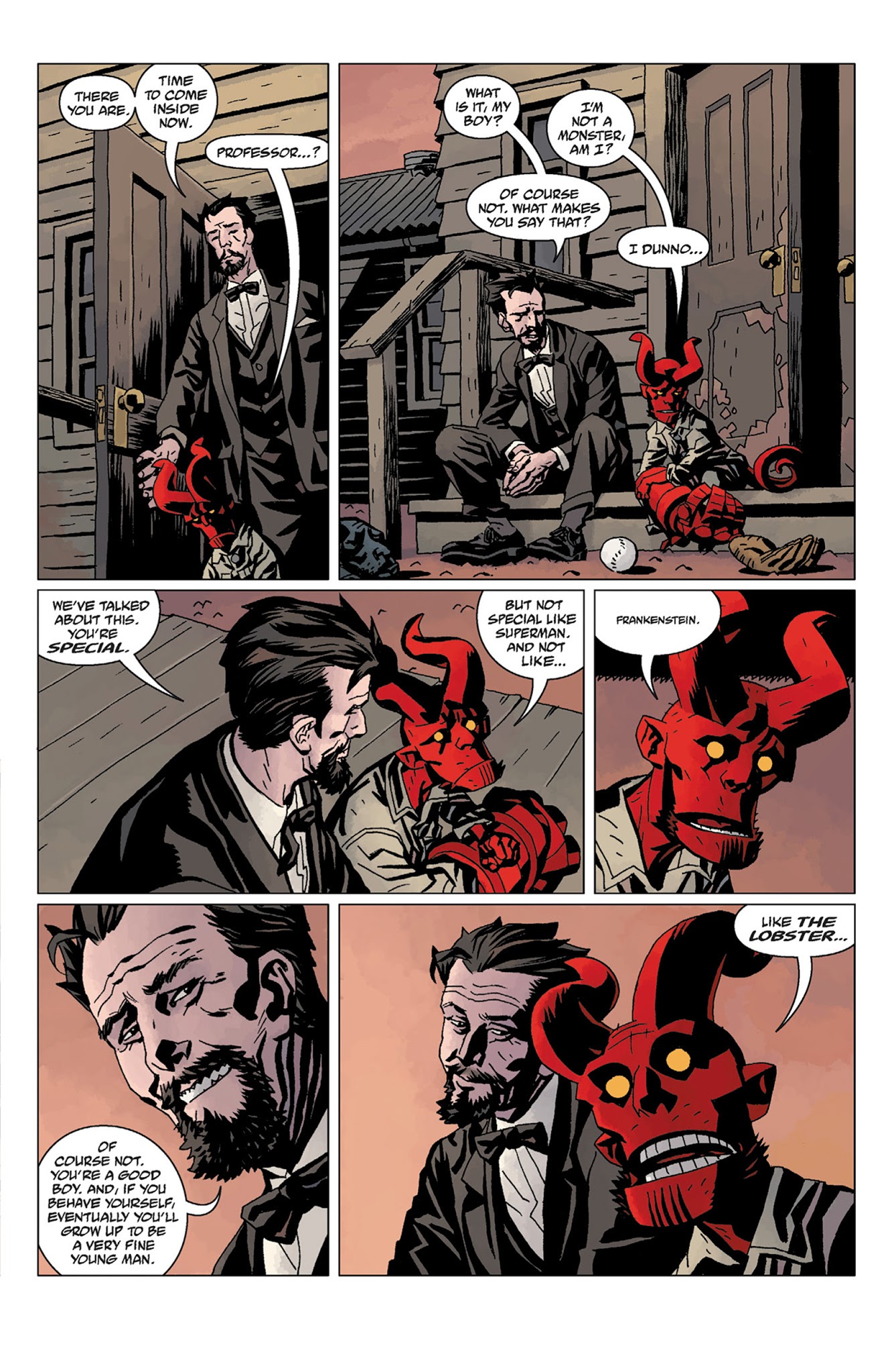 Read online Hellboy: The Storm And The Fury comic -  Issue # TPB - 56