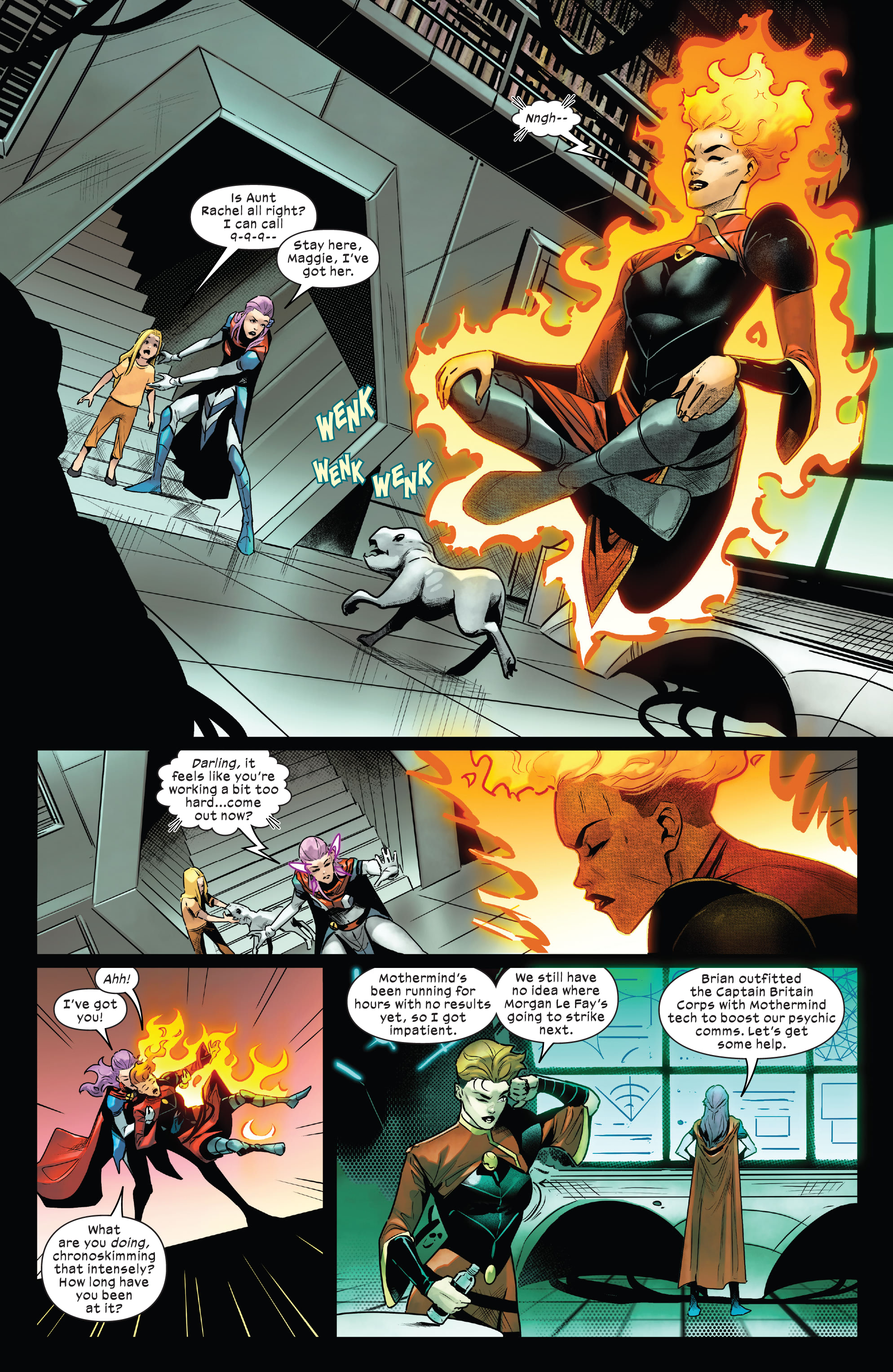Read online Betsy Braddock: Captain Britain comic -  Issue #3 - 3